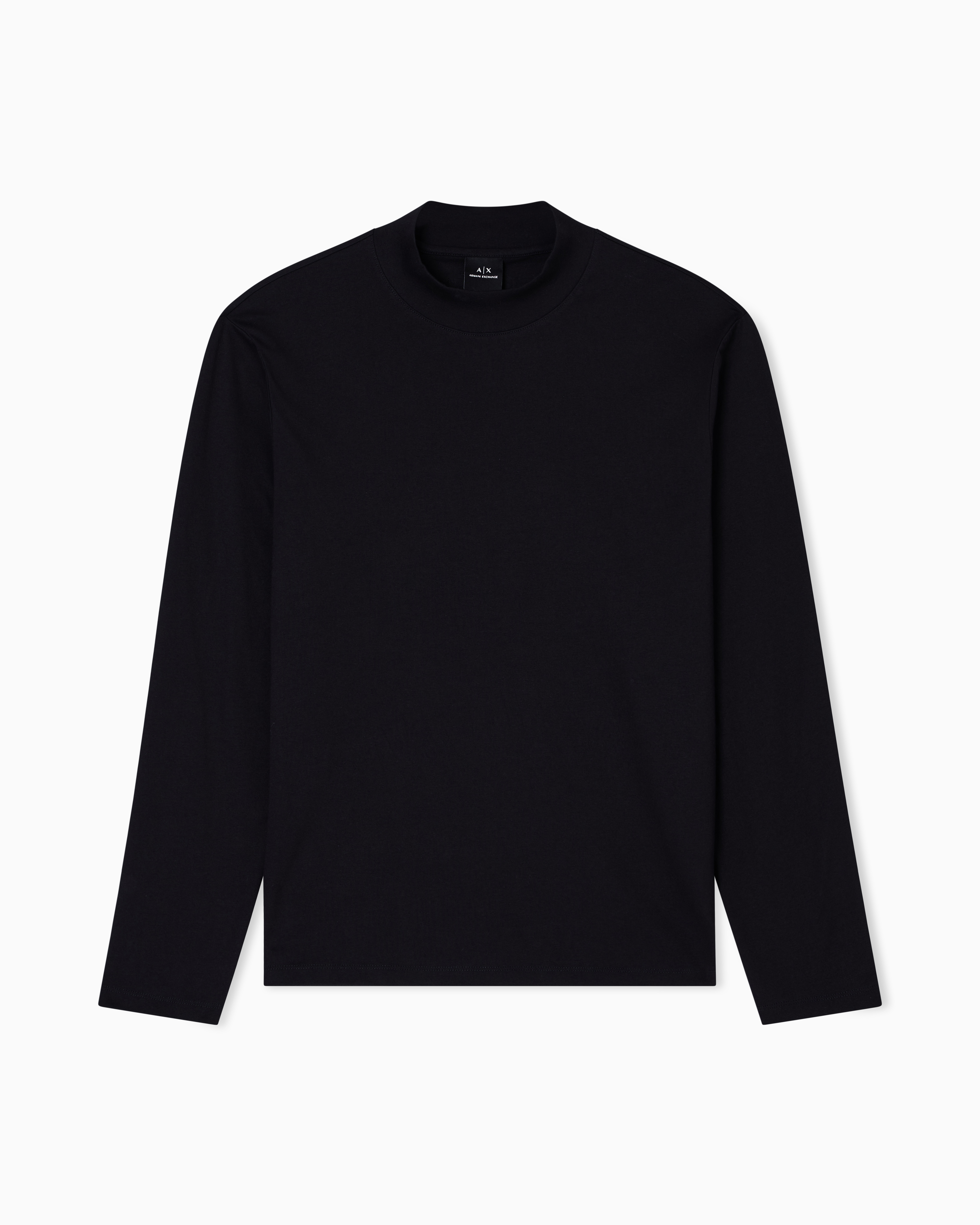 Armani Exchange - Long Sleeves T-Shirts, Man, Black, Size: M