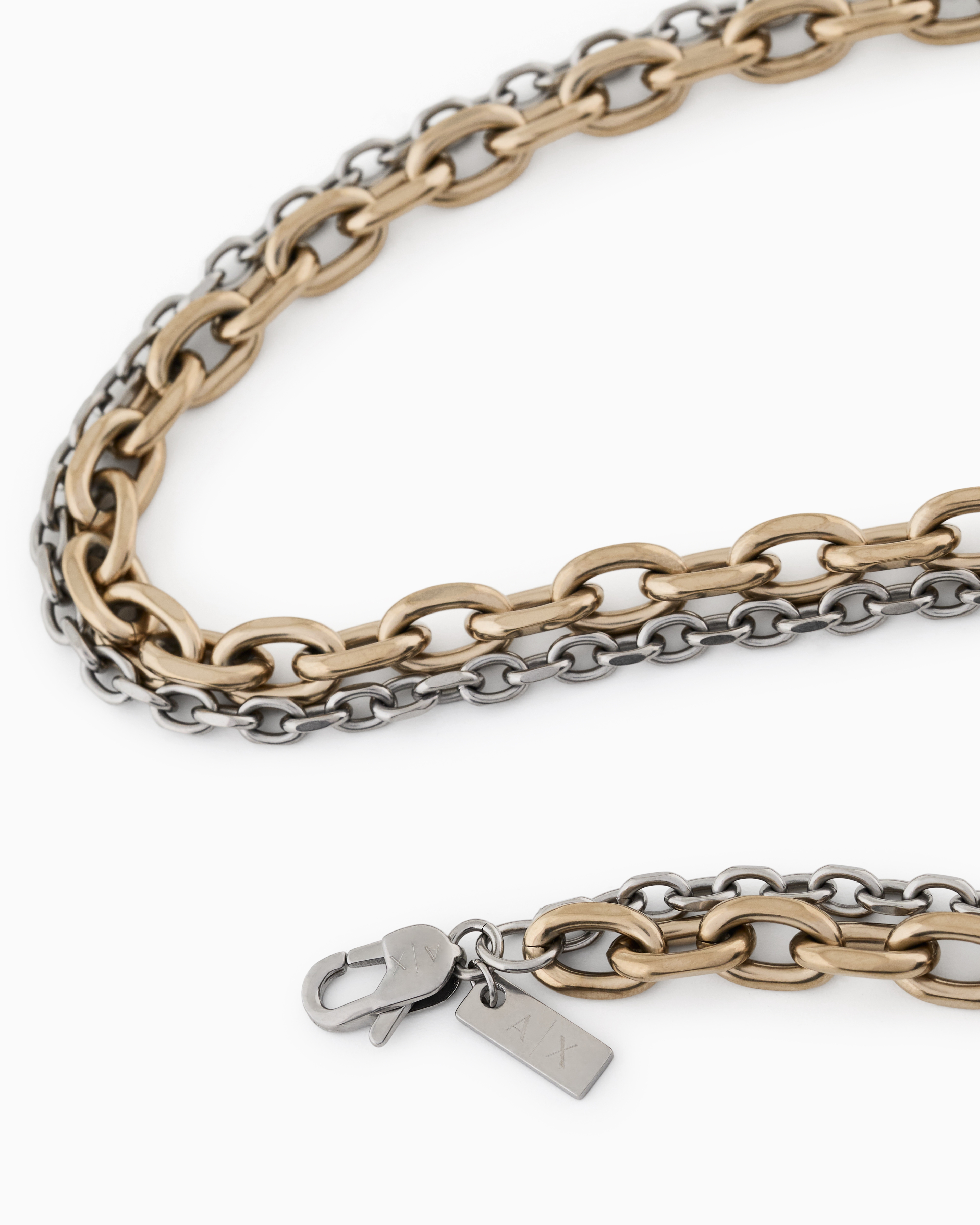 Armani Exchange Necklaces In Gold