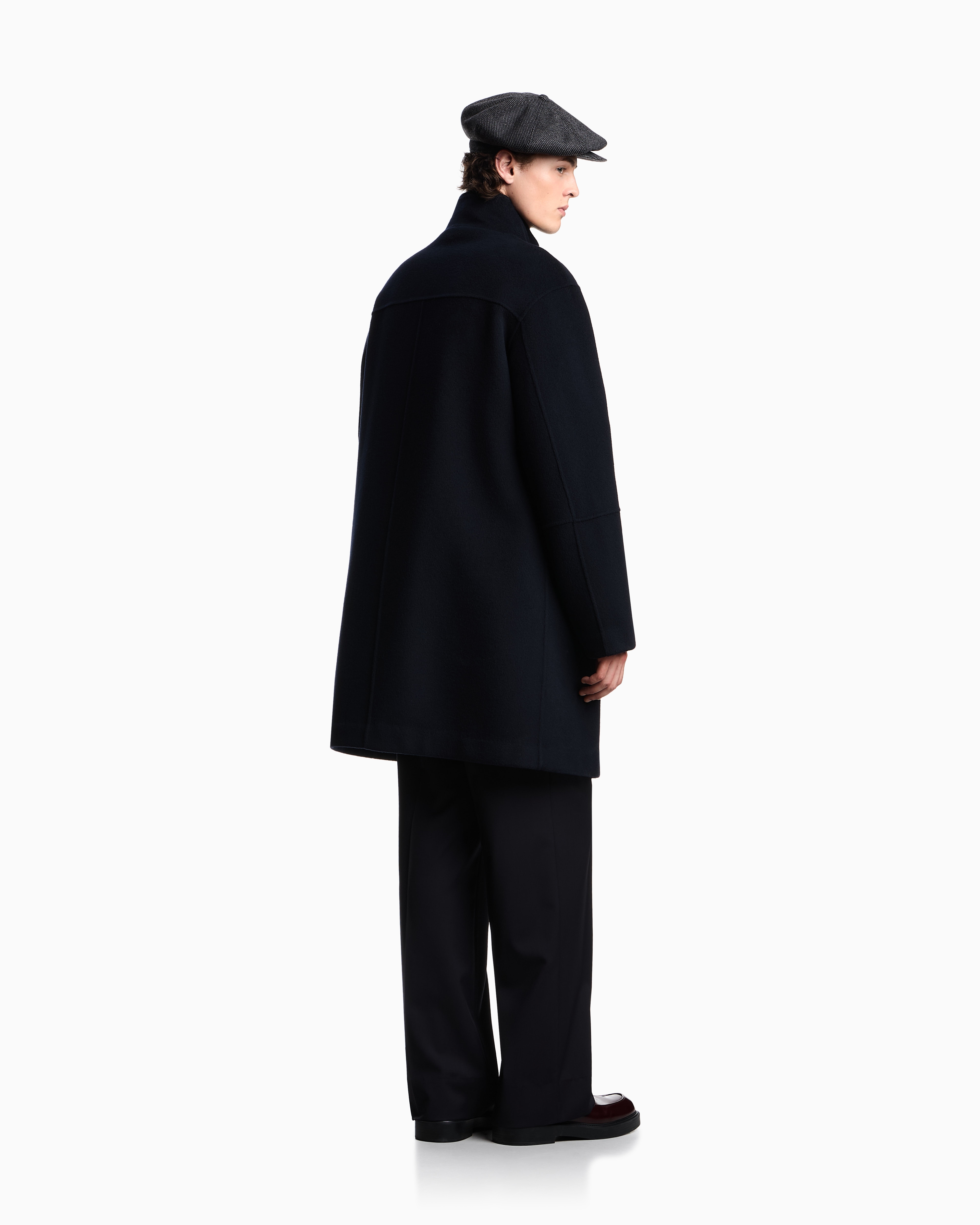 2-in-1コート バージンウールクロス | Emporio Armani