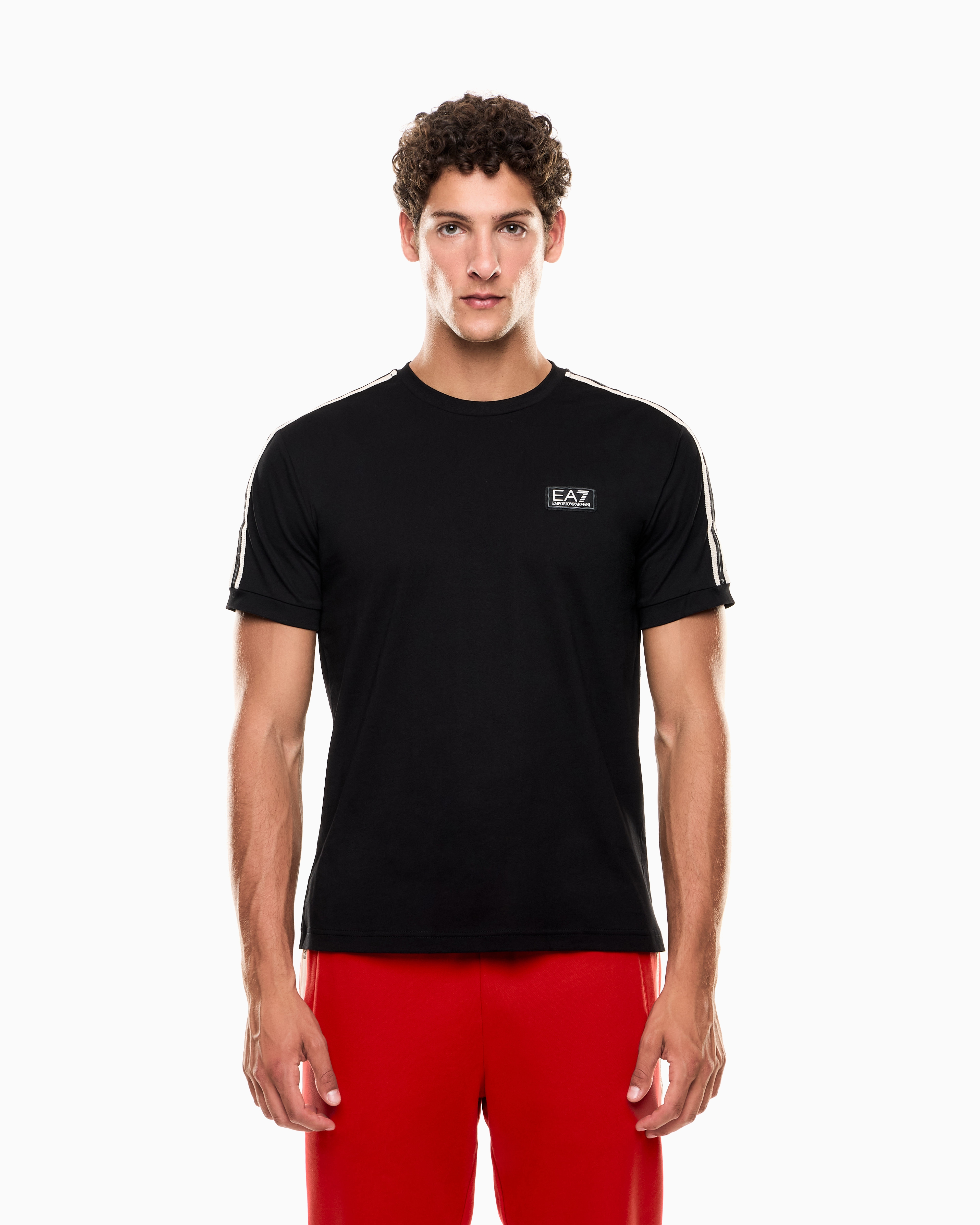 Logo Series cotton-jersey T-shirt | EA7