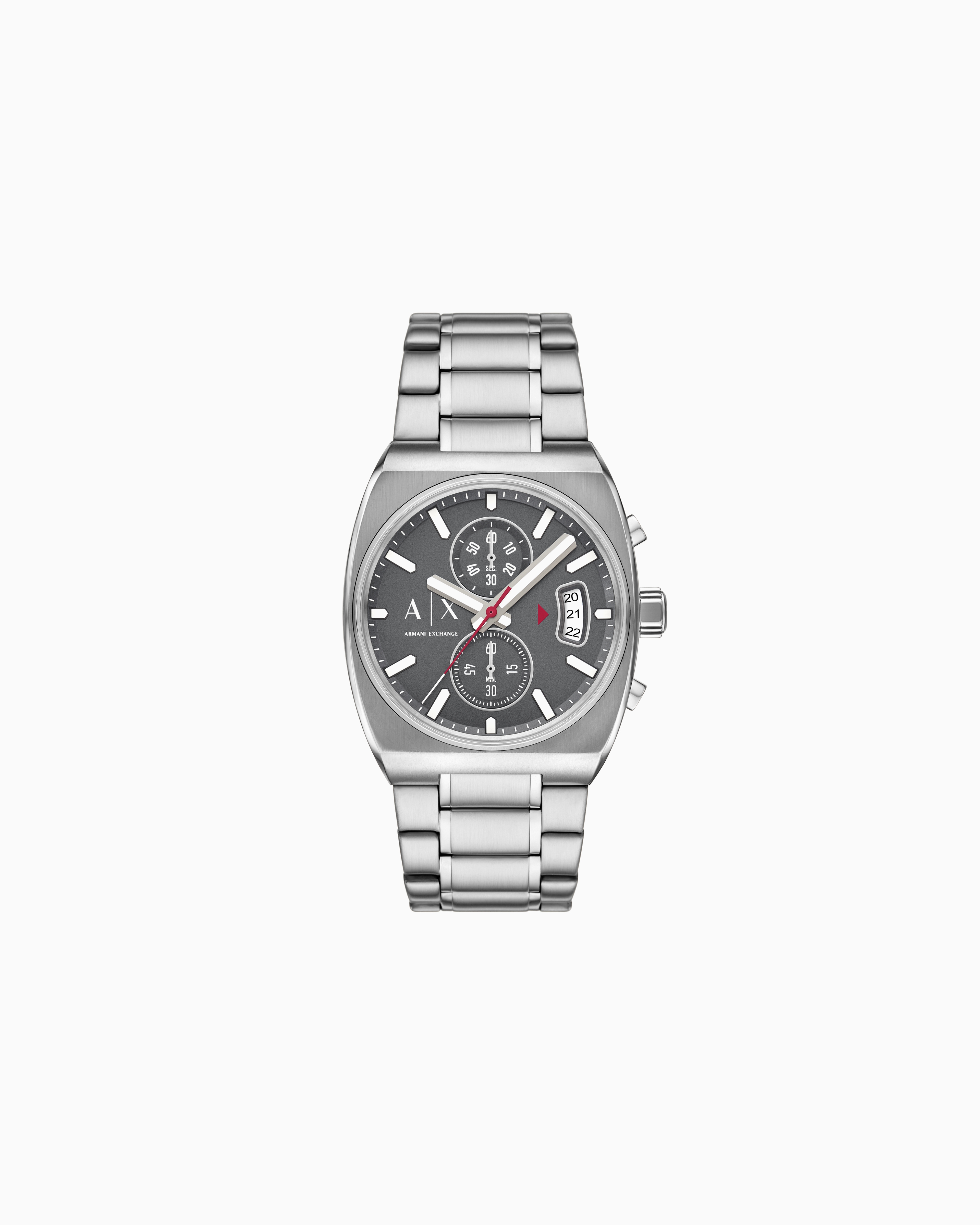 Armani Exchange -  Chronograph Stainless Steel Watch, Man, Multicoloured, Size: TU