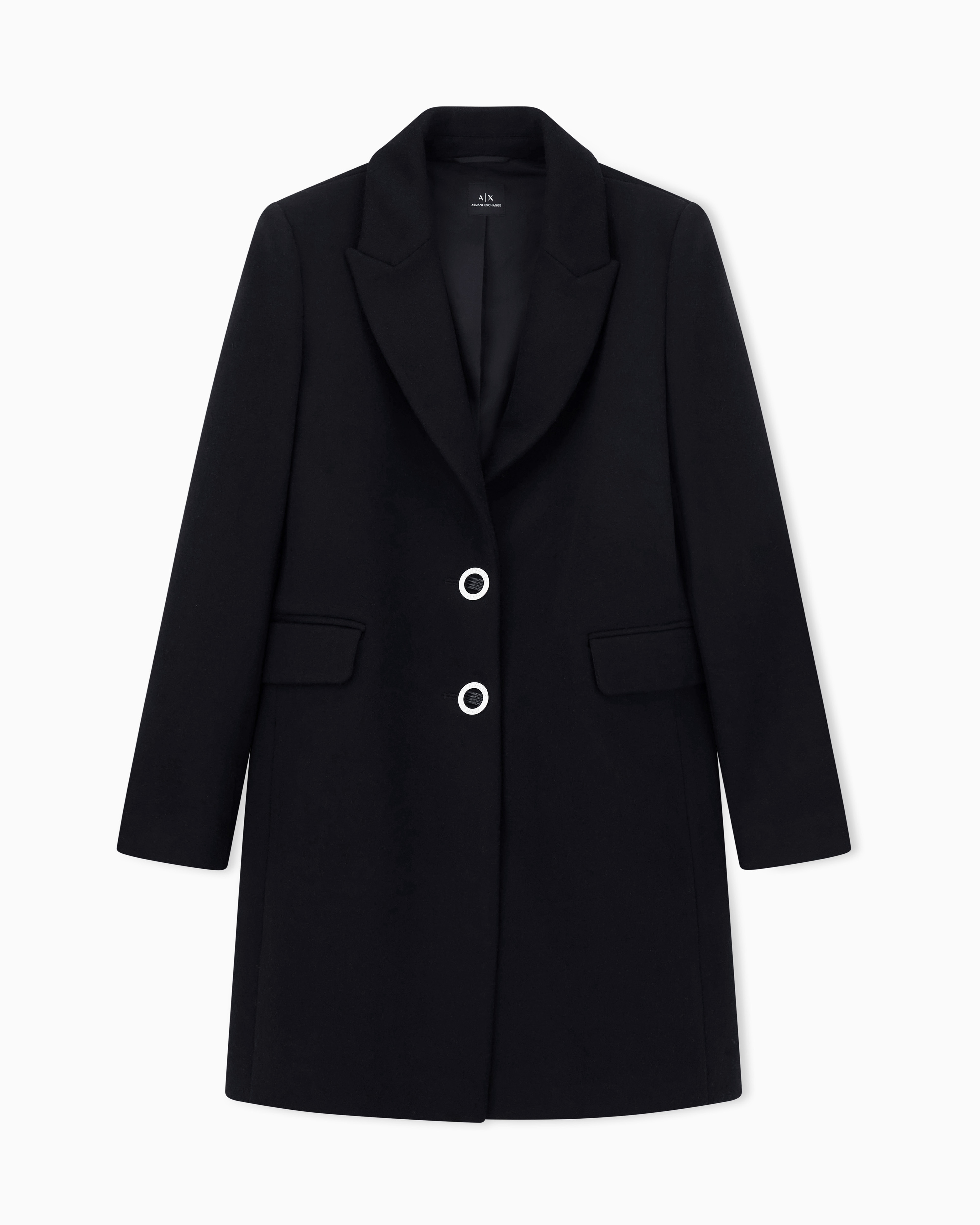Armani Exchange - Coats, Woman, Black, Size: S