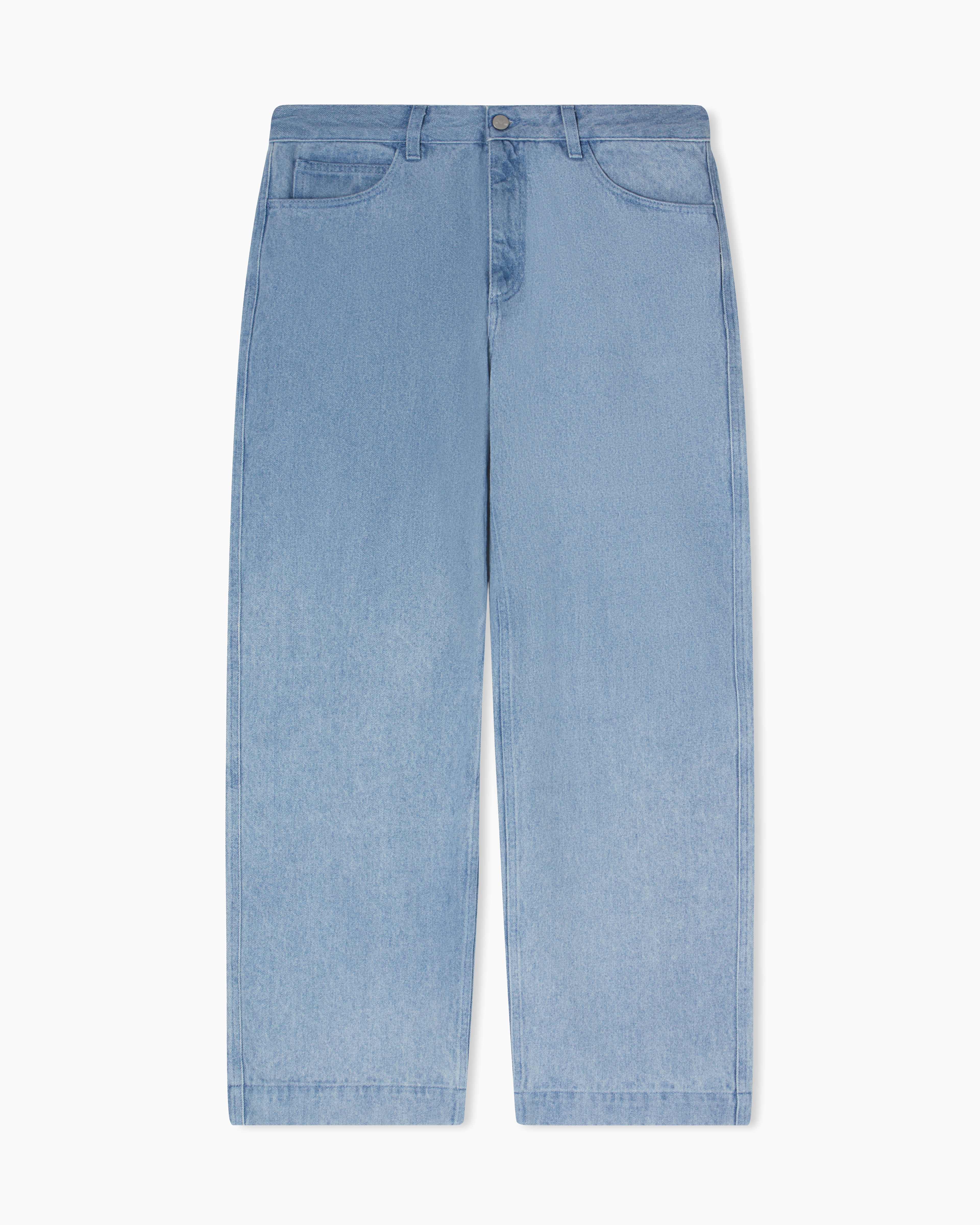 Emporio Armani - ASV JB7 organic denim jeans, Man, Blue, Size: