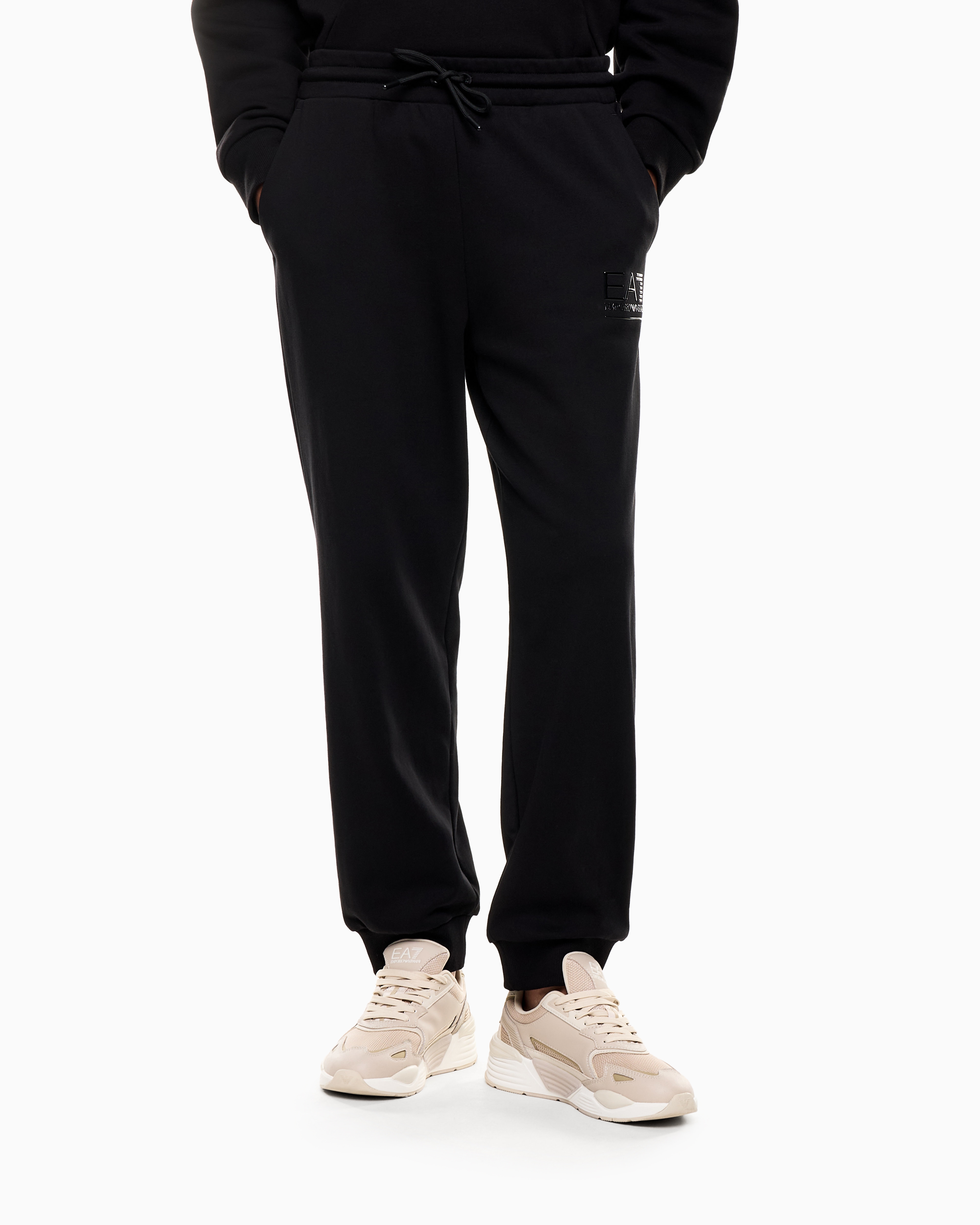 Ea7 Visibility Cotton-blend Joggers