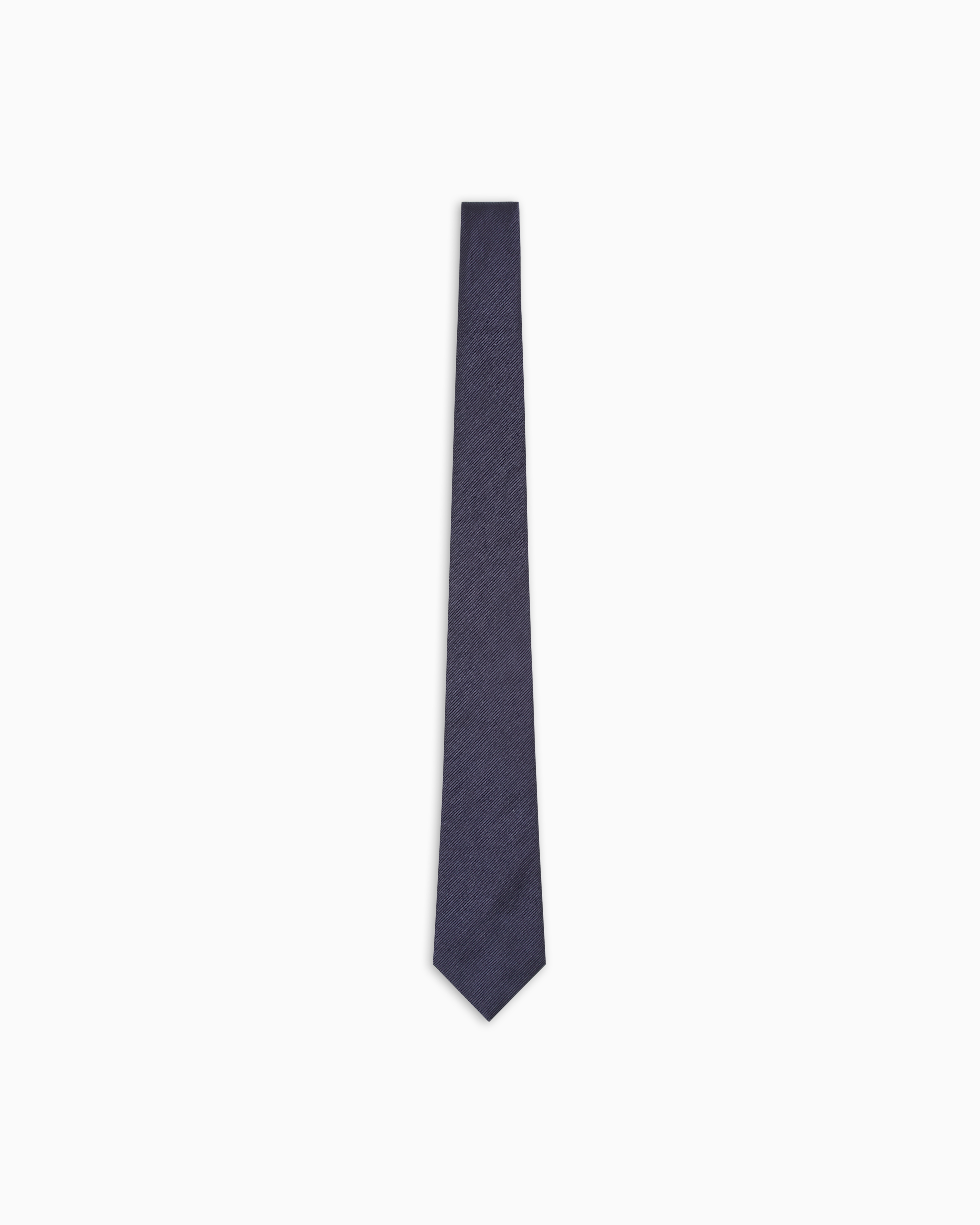 Giorgio Armani Pure Silk Tie In Blue