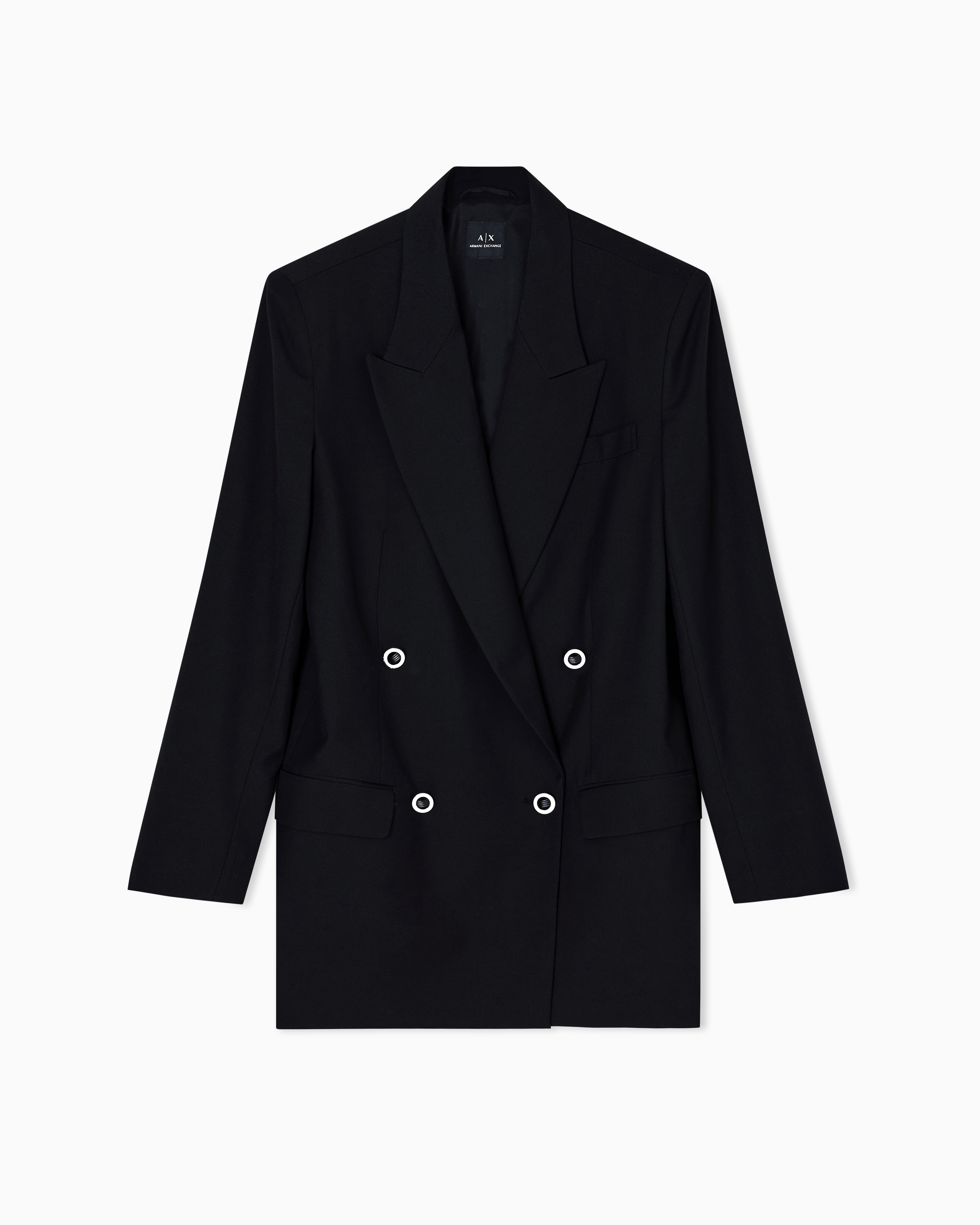 EMPORIO ARMANI ダブルブレスト チェスターコート ダブル EMPORIO ARMANI(エンポリオアルマーニ) チェスターコート