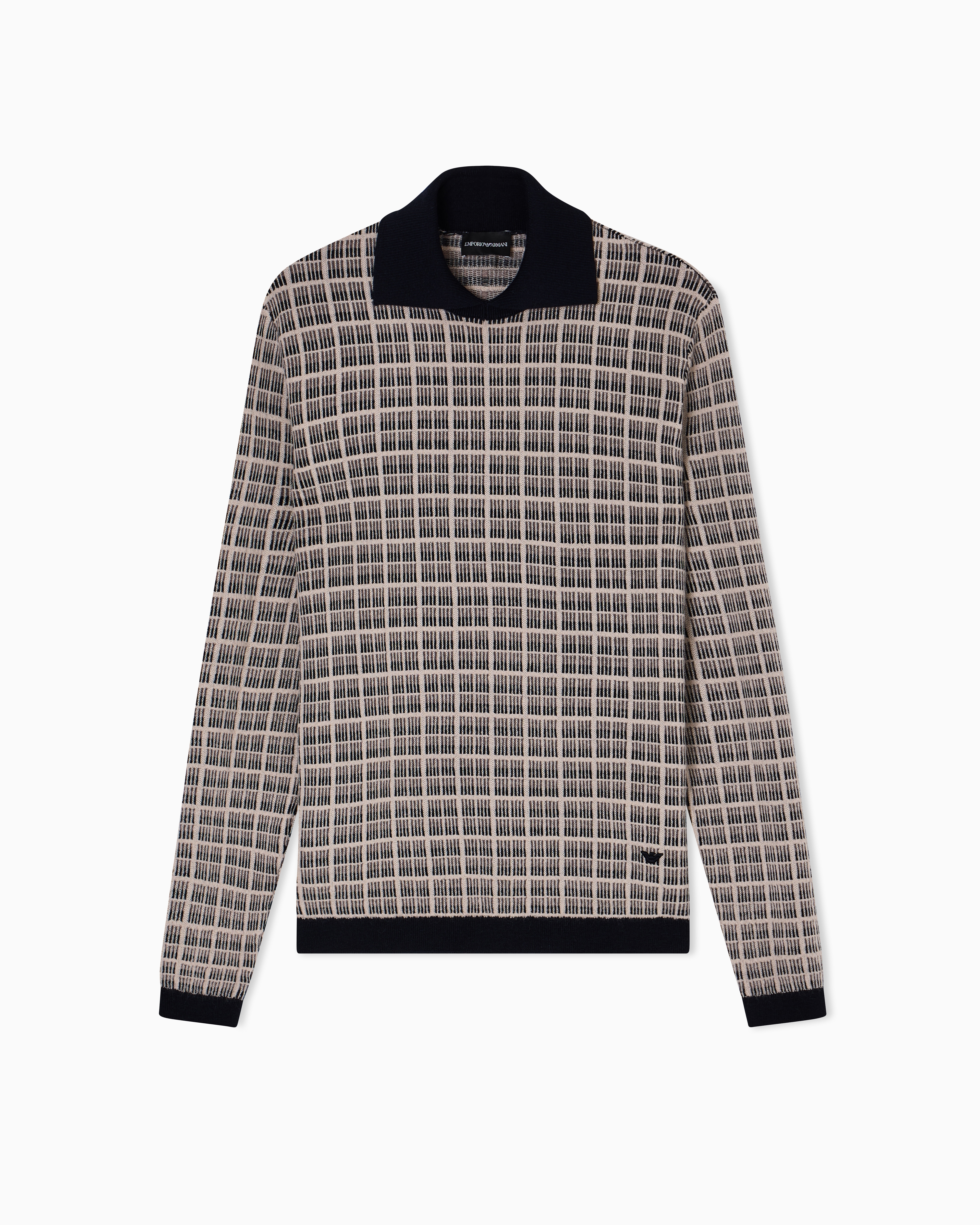 EMPORIO ARMANI :80～90's ウール/レーヨン センタープレス 25au19k1.jpg