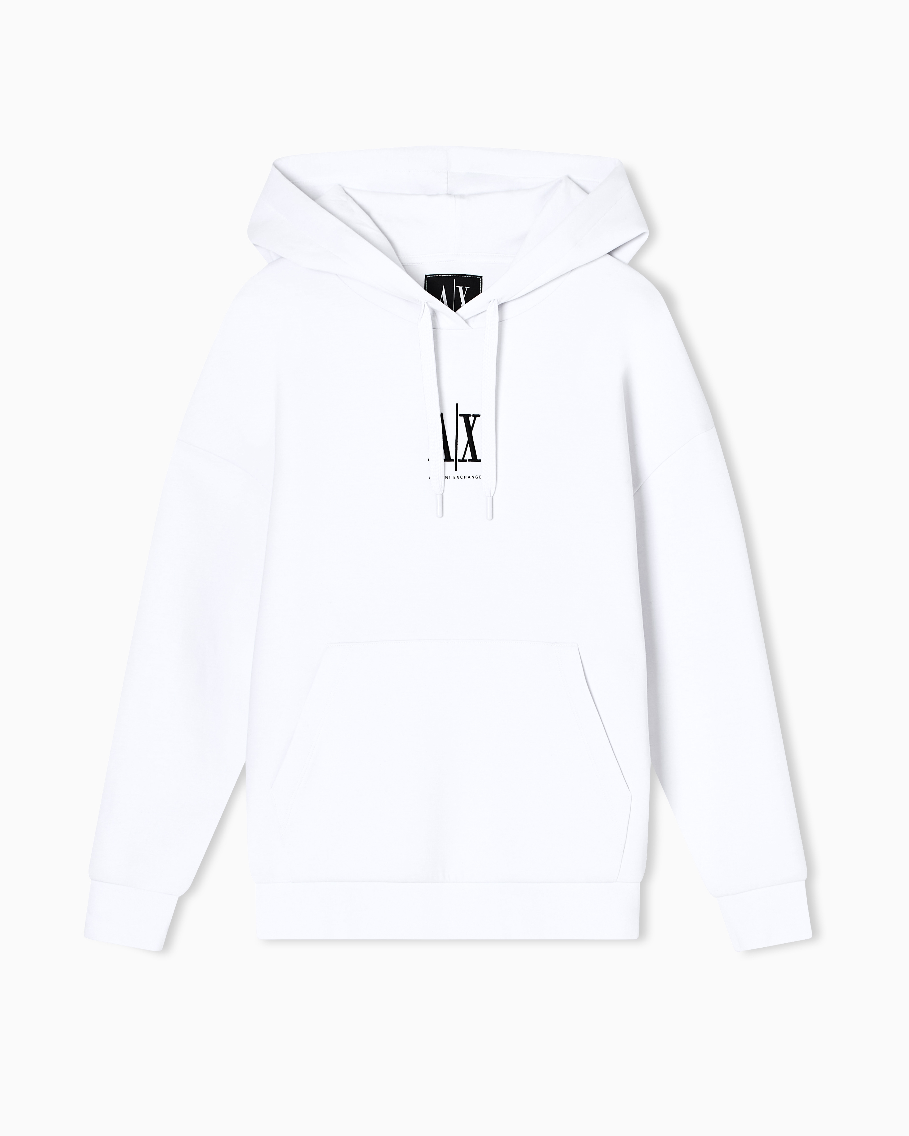 Armani Exchange -  Icon Hoodie, Woman, White, Size: