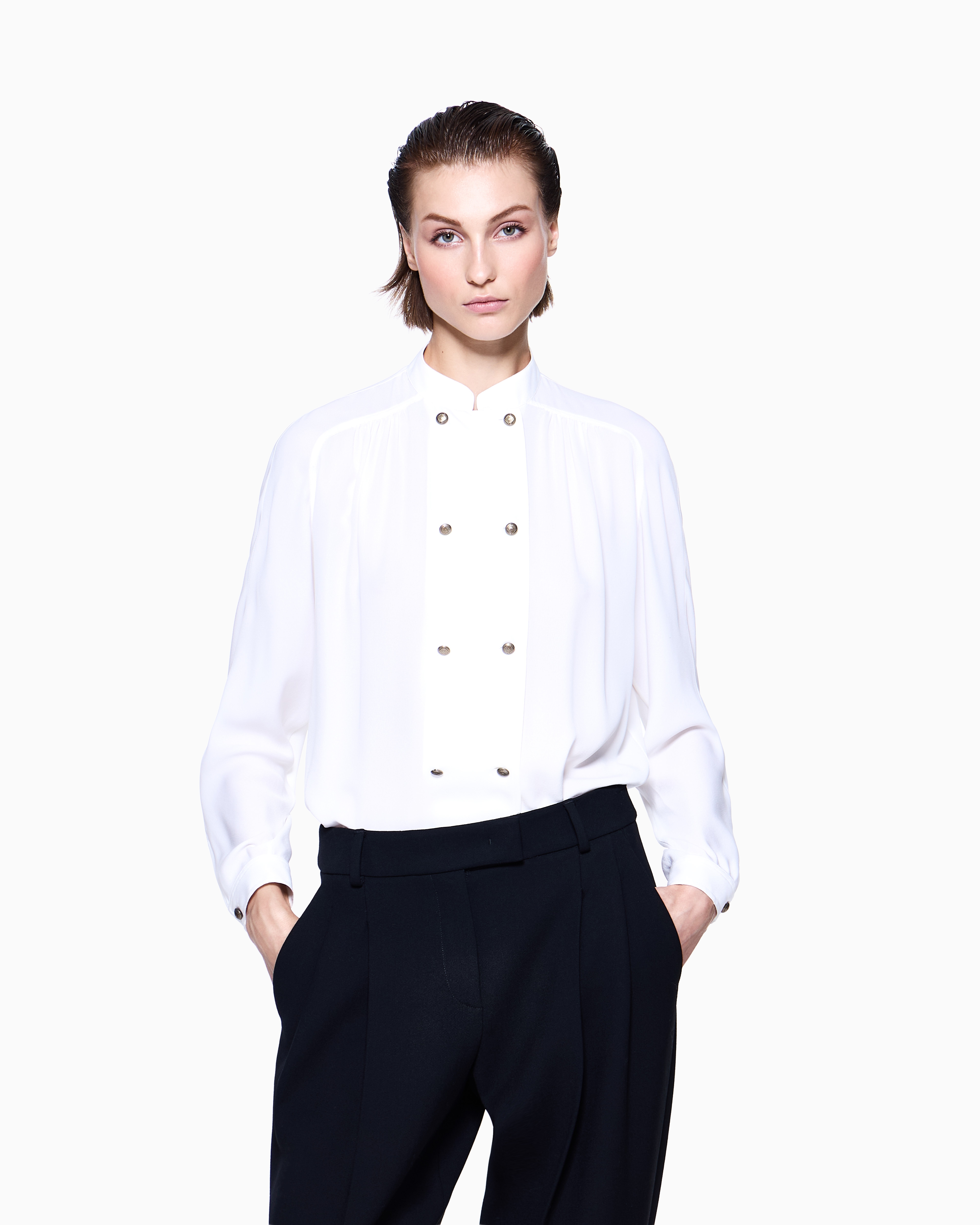 【関税&送料込】Giorgio Armani Viscose And Cupro With Silk L undefined
