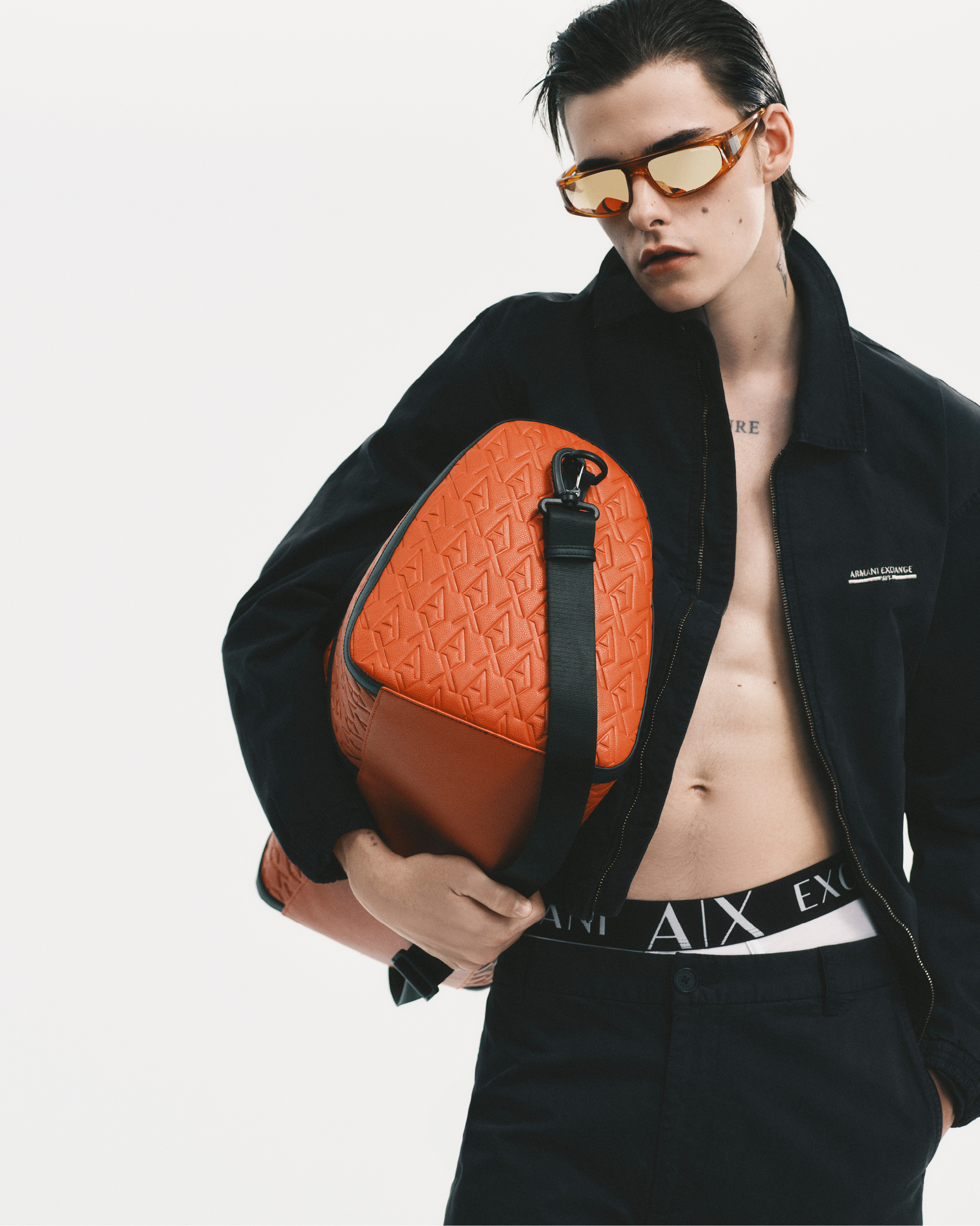 早い者勝ち！即日発送★A/X ARMAN Exchange★チェーンウォレット ARMANI EXCHANGE（アルマーニエクスチェンジ）の「【A|X