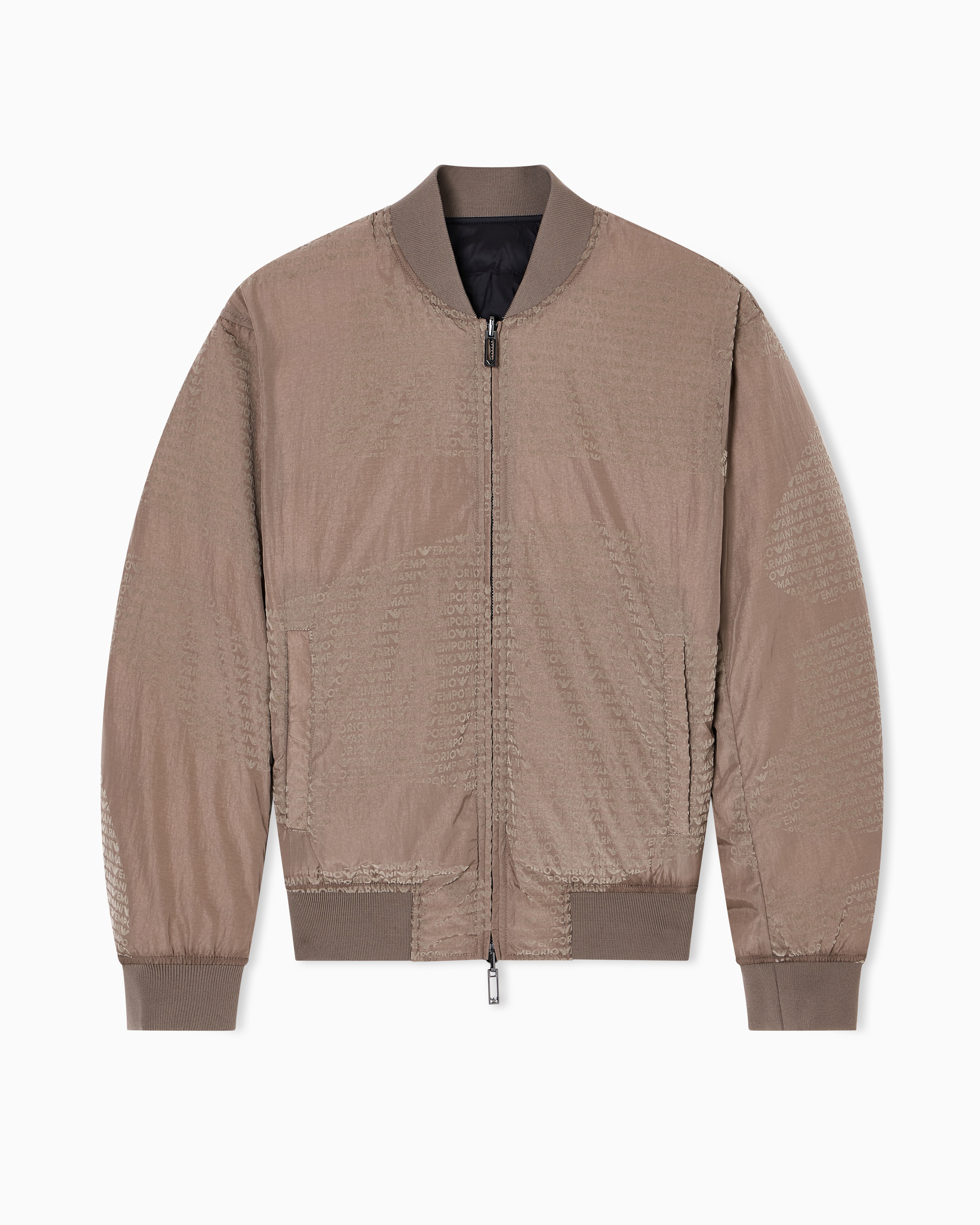 EMPORIO ARMANI 2019 シェアリングラム　リバーシブルジャケット EMPORIO ARMANI 2019 シェアリングラム リバーシブルジャケット