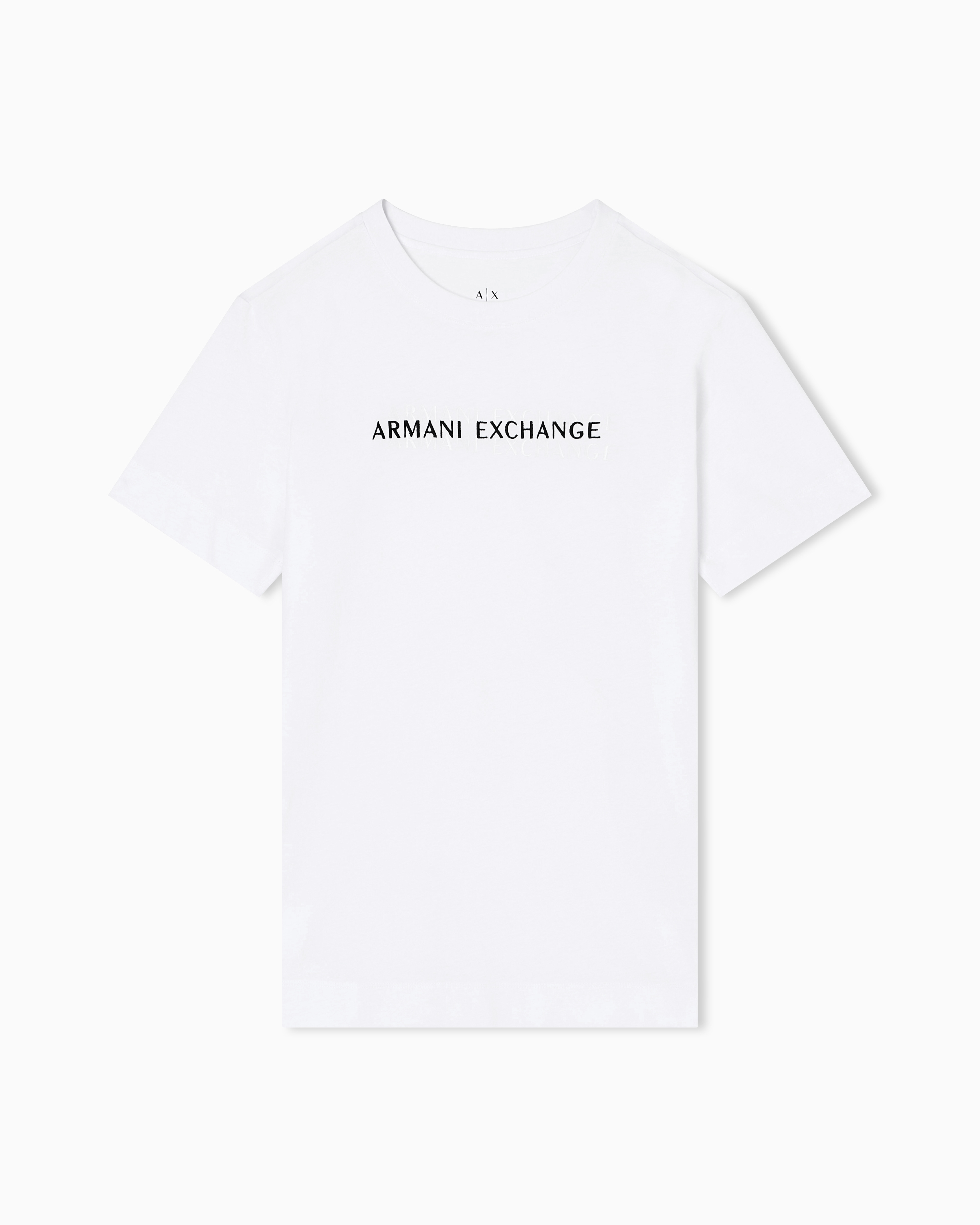 Armani Exchange Relaxed Fit T-shirts In Blue
