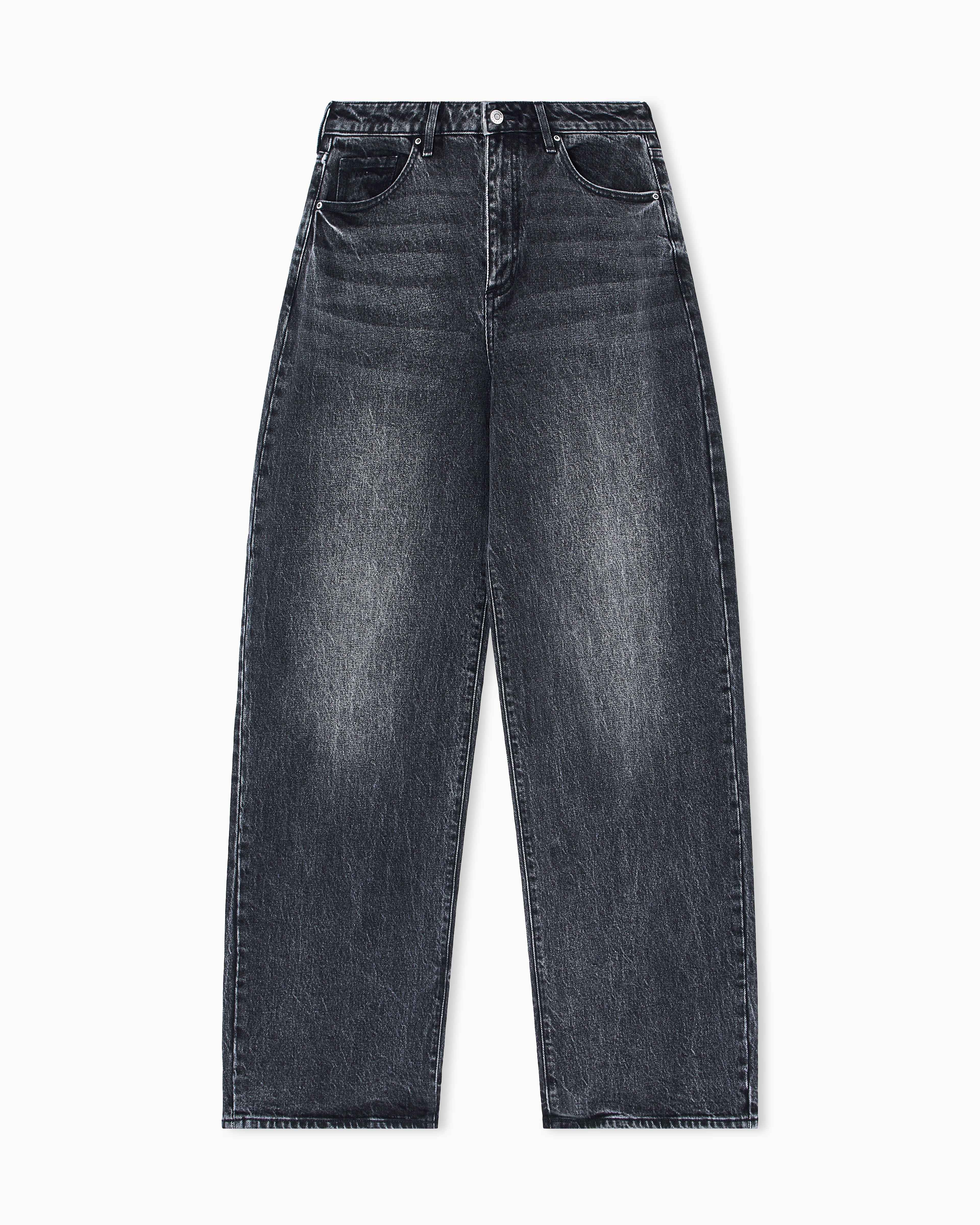 Armani Exchange Relaxed Jeans In Black