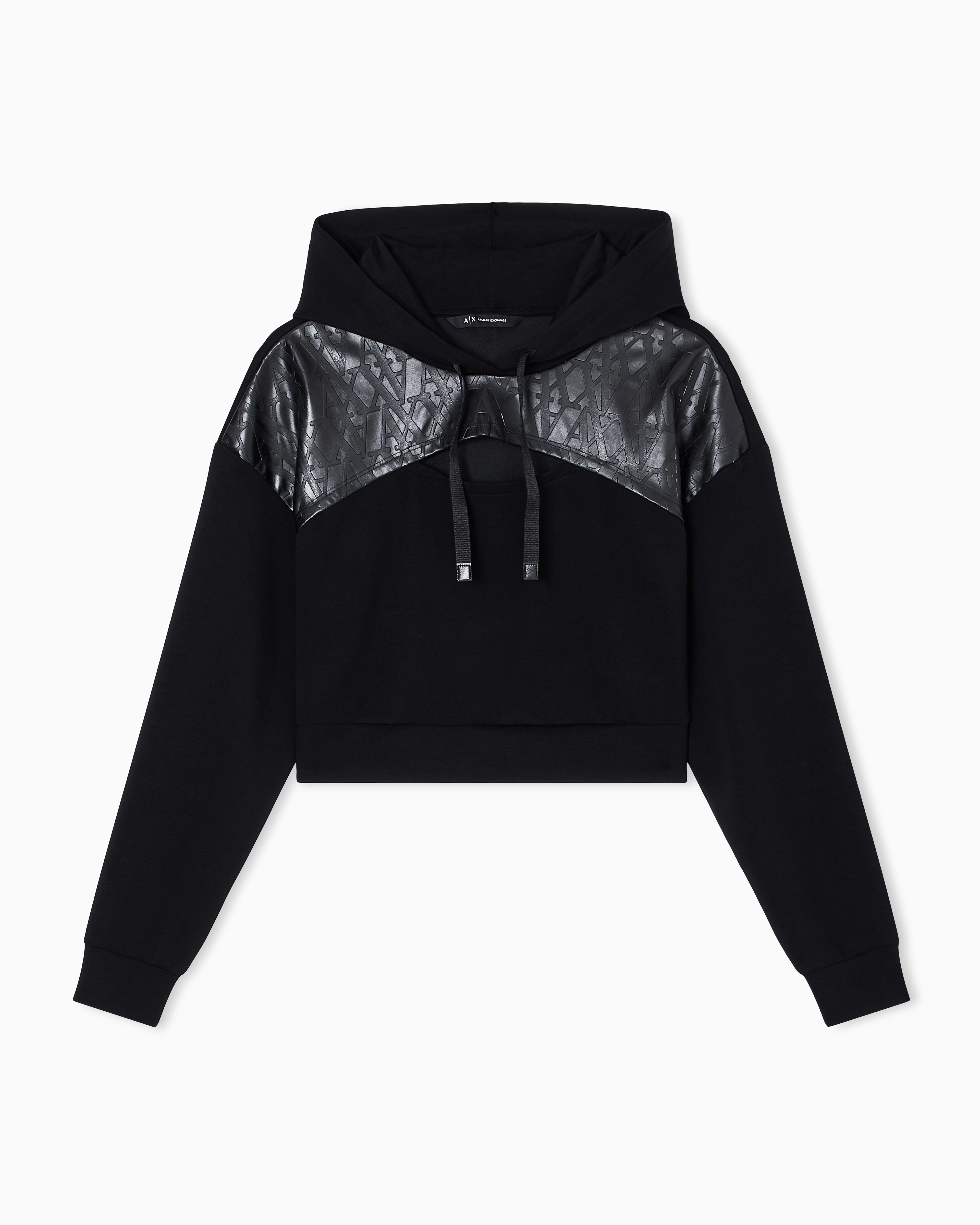 Armani Exchange Hoodies In Black