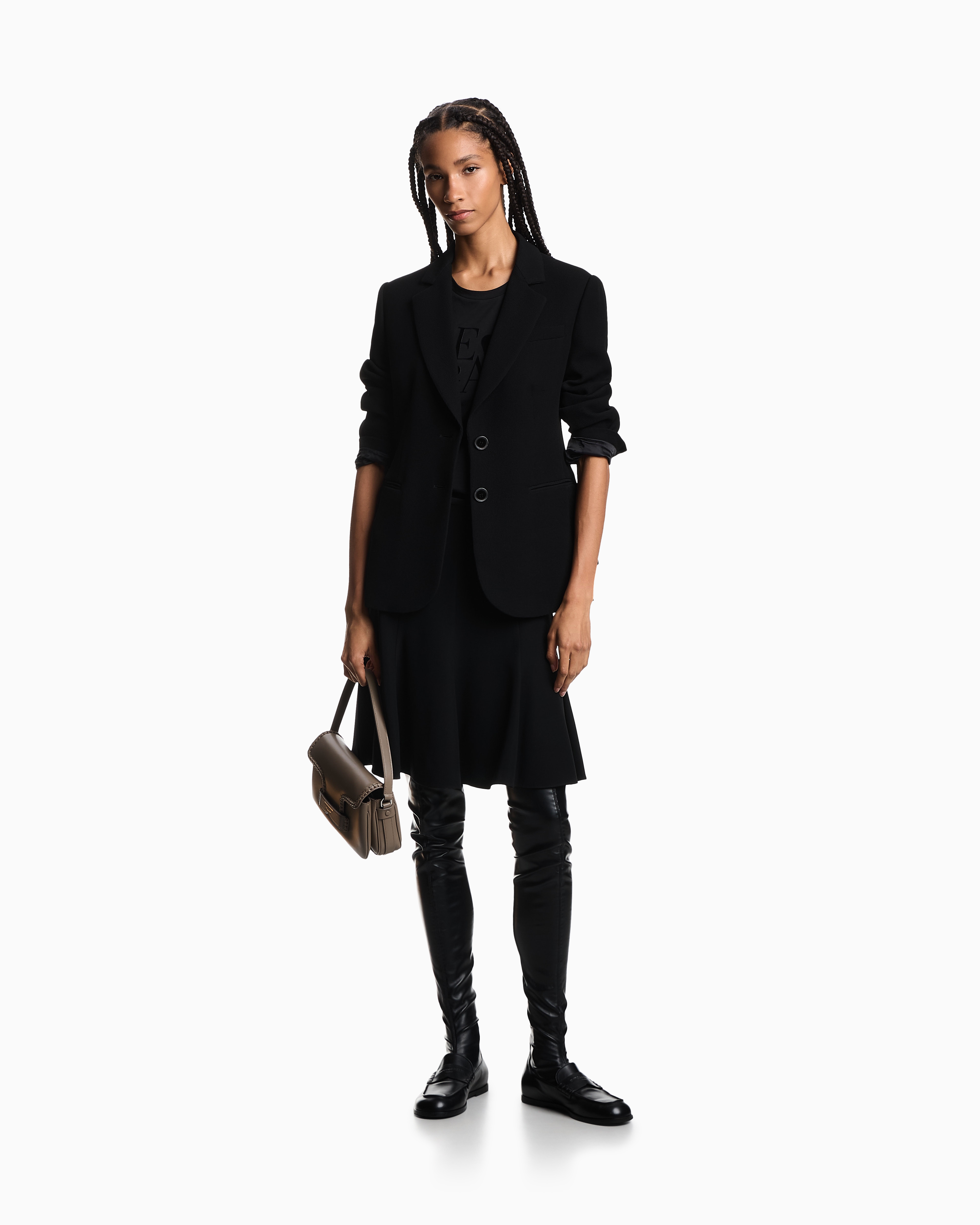EMPORIO ARMANI▼ASV フロックプリント フード スウェットシャツ undefined