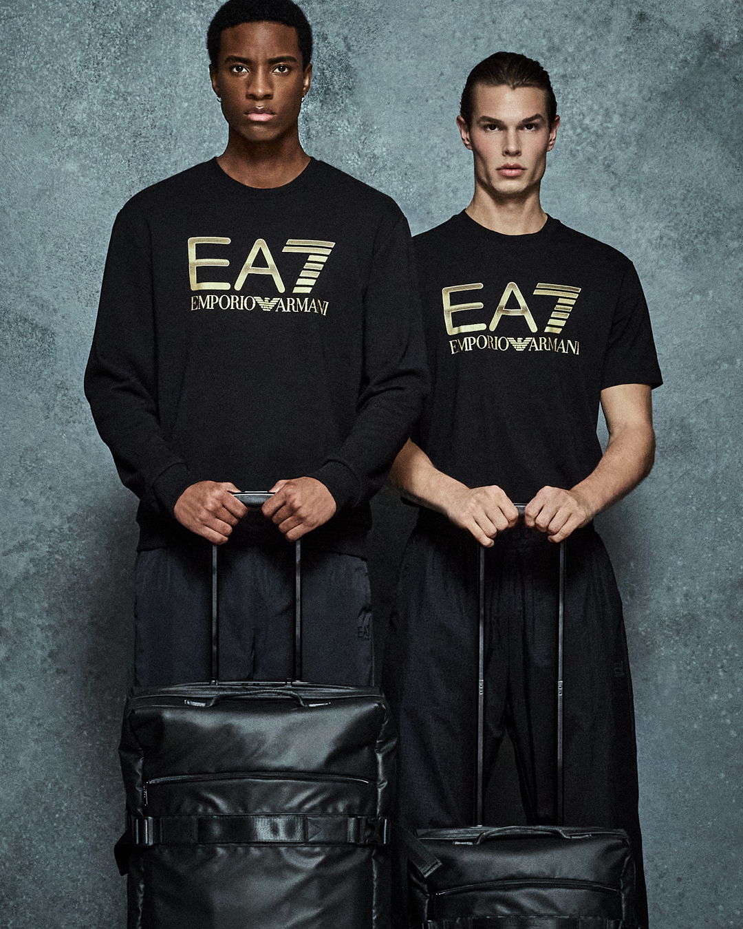 ウォーキング・ランニングウェア EA7 EMPORIO ARMANI jersey set up Core Identity cotton zip-up sweatshirt | EA7
