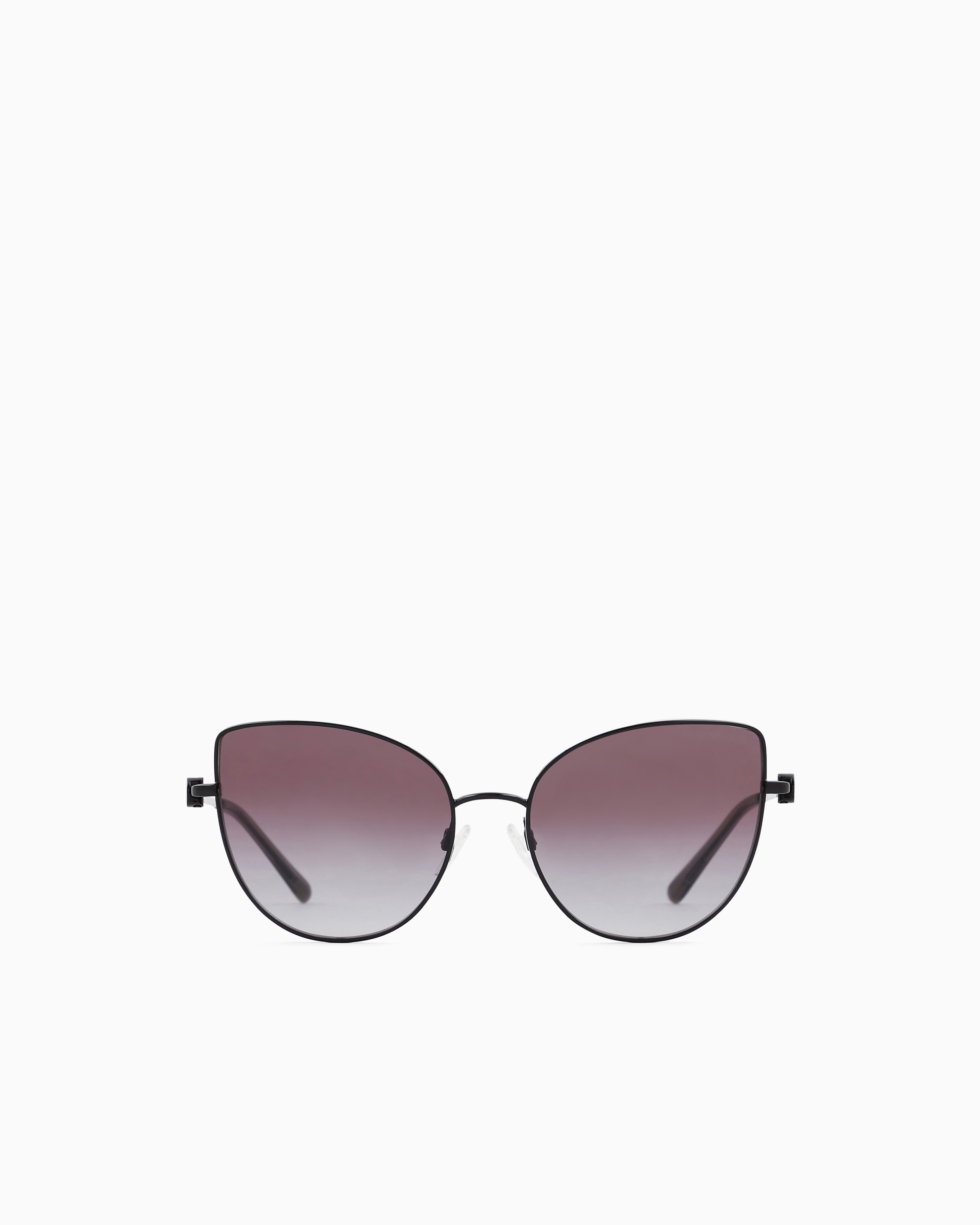 Emporio Armani - Women's cat-eye sunglasses, Woman, Black, Size: 56L