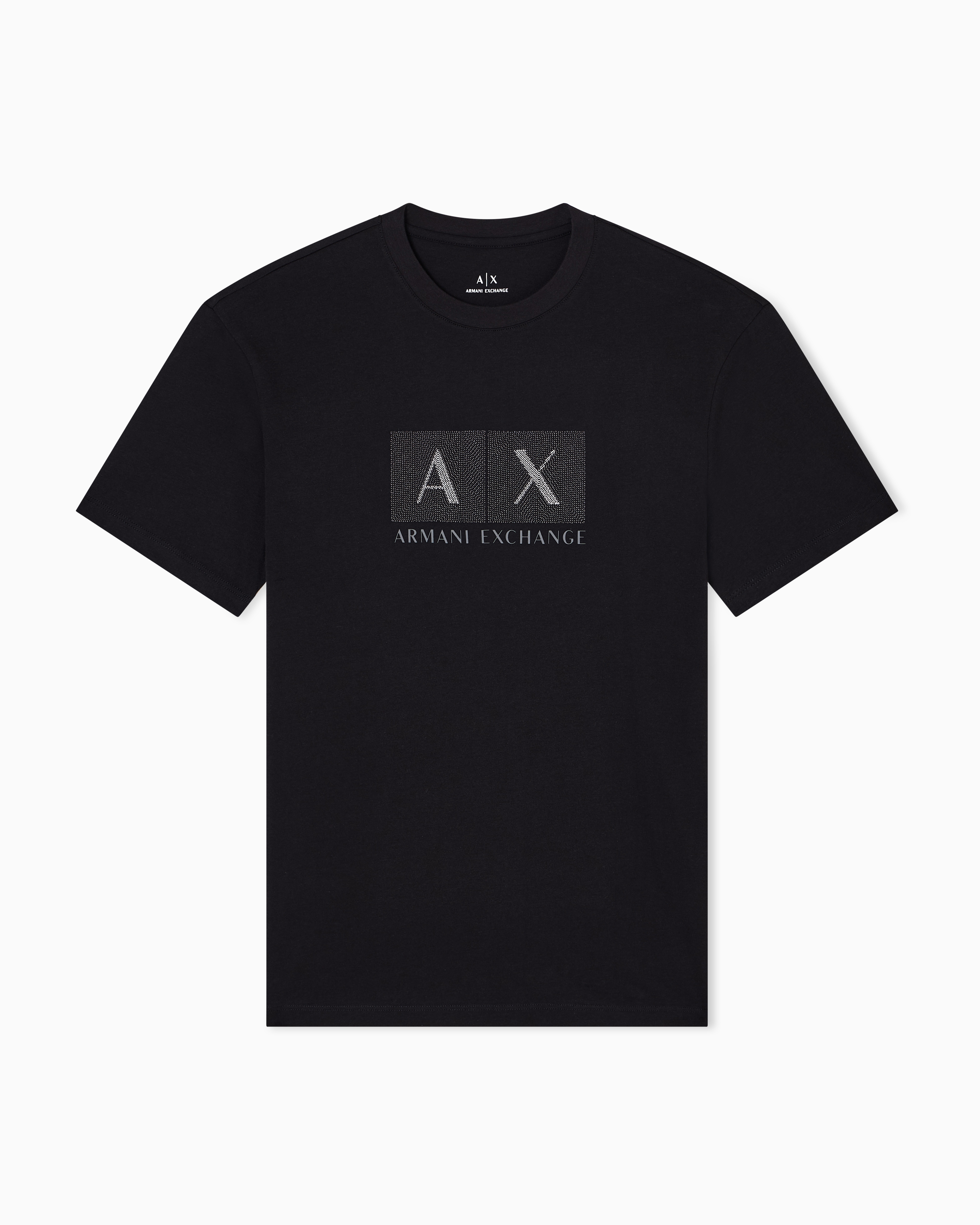 Armani Exchange - Regular Fit T-Shirts, Man, Black, Size: