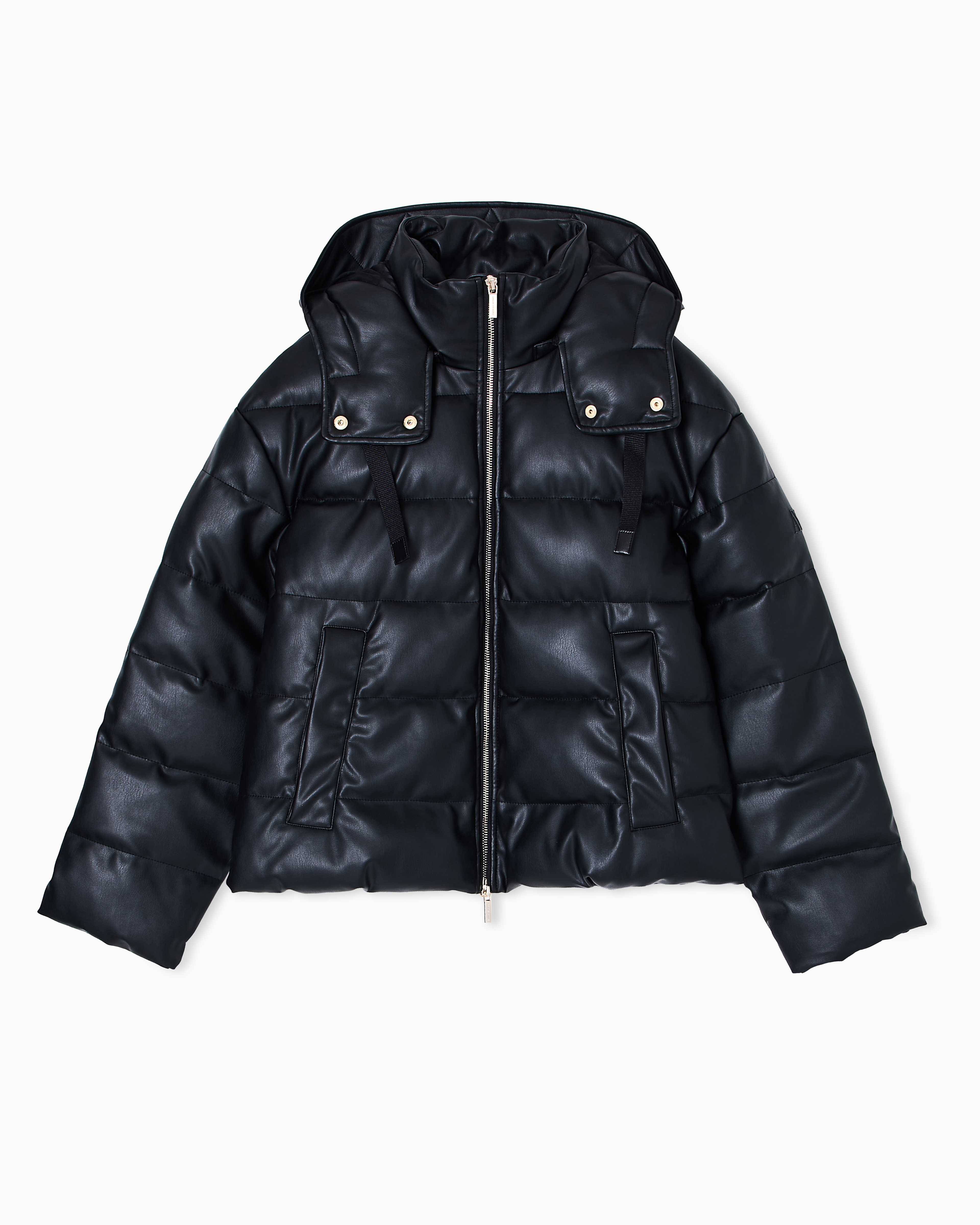 Armani Exchange - Down Jackets, Woman, Black, Size: