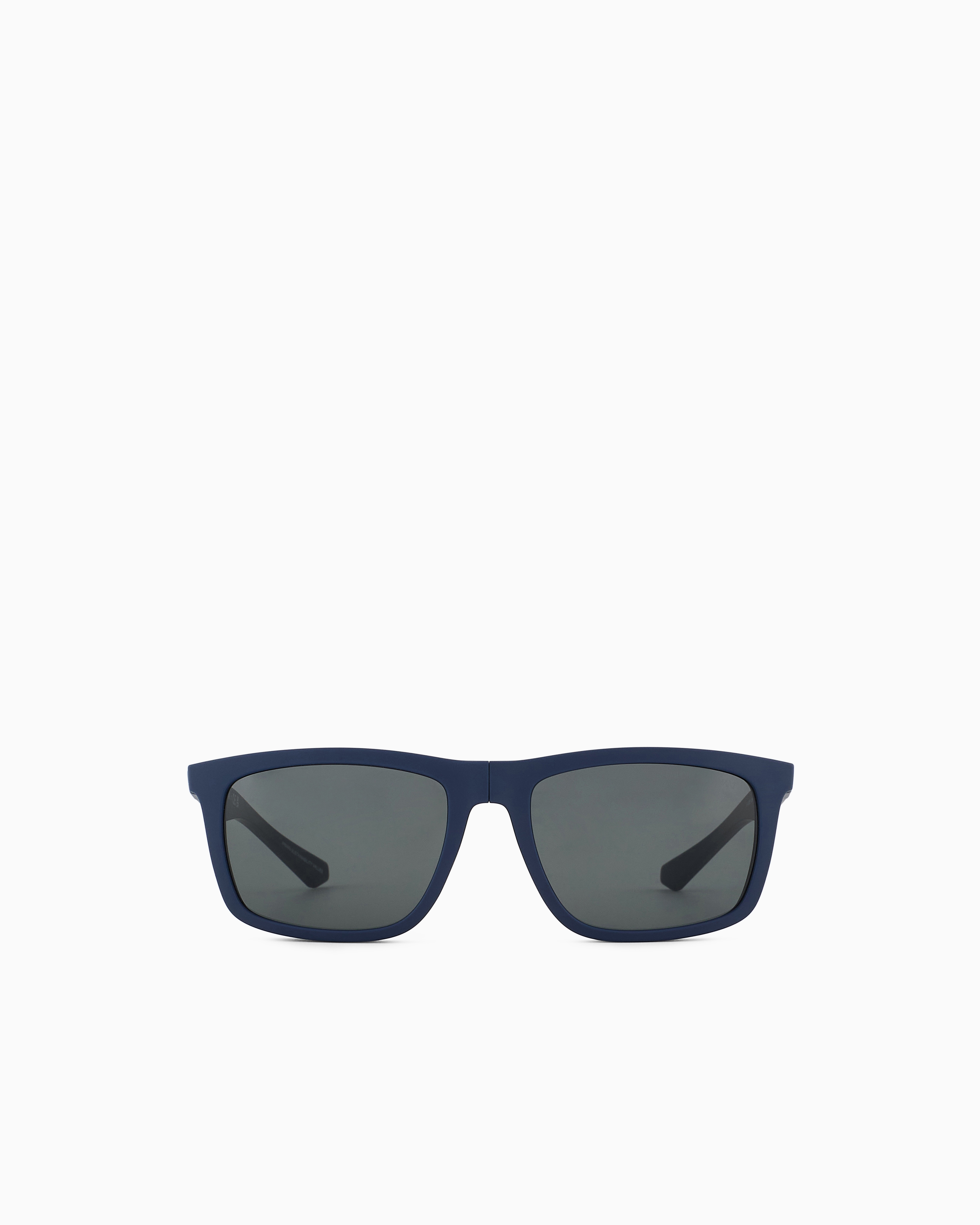Emporio Armani - Men’s square sunglasses, Man, Blue, Size: 53L