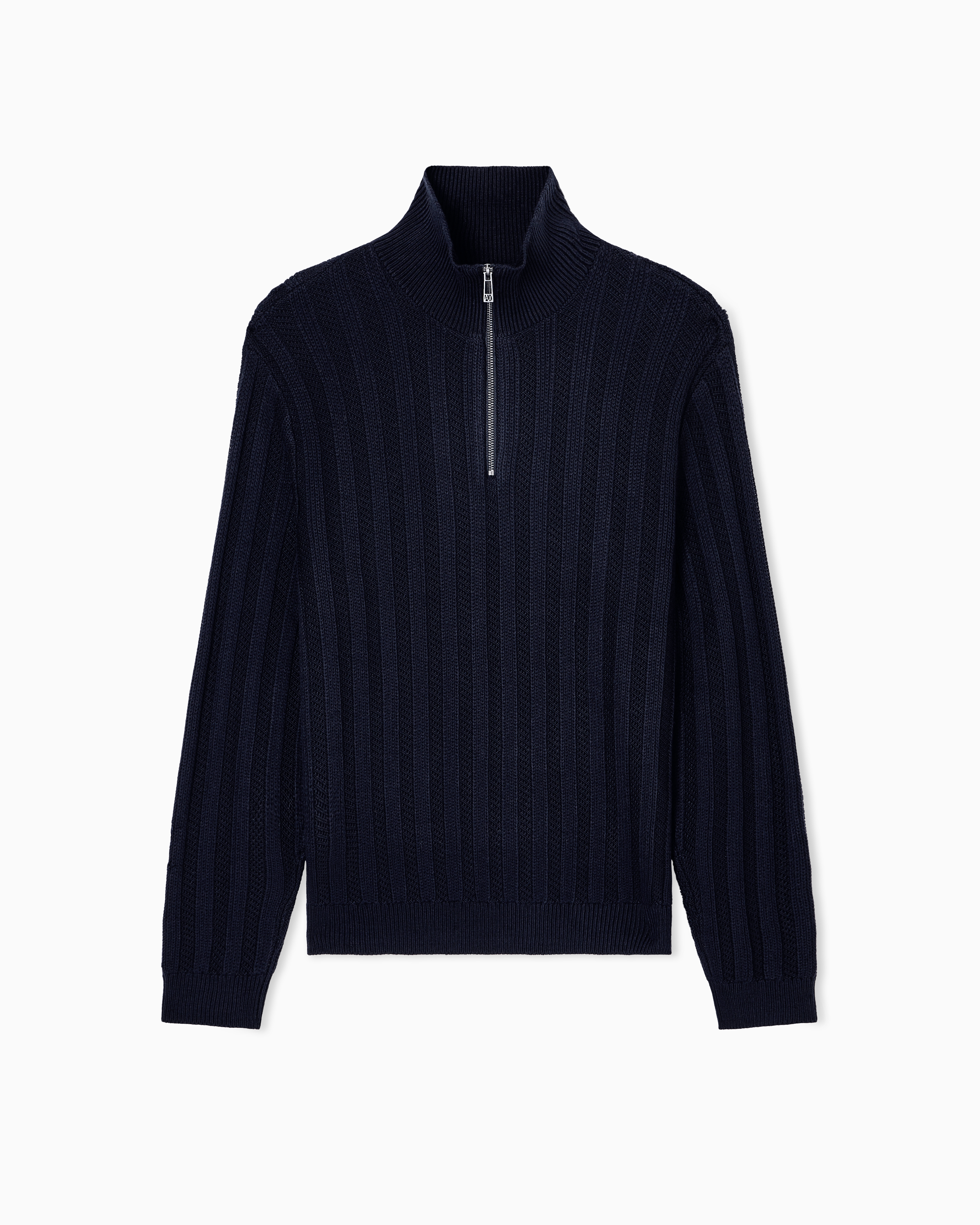 Armani Exchange - Jumpers, Man, Navy Blue, Size: S
