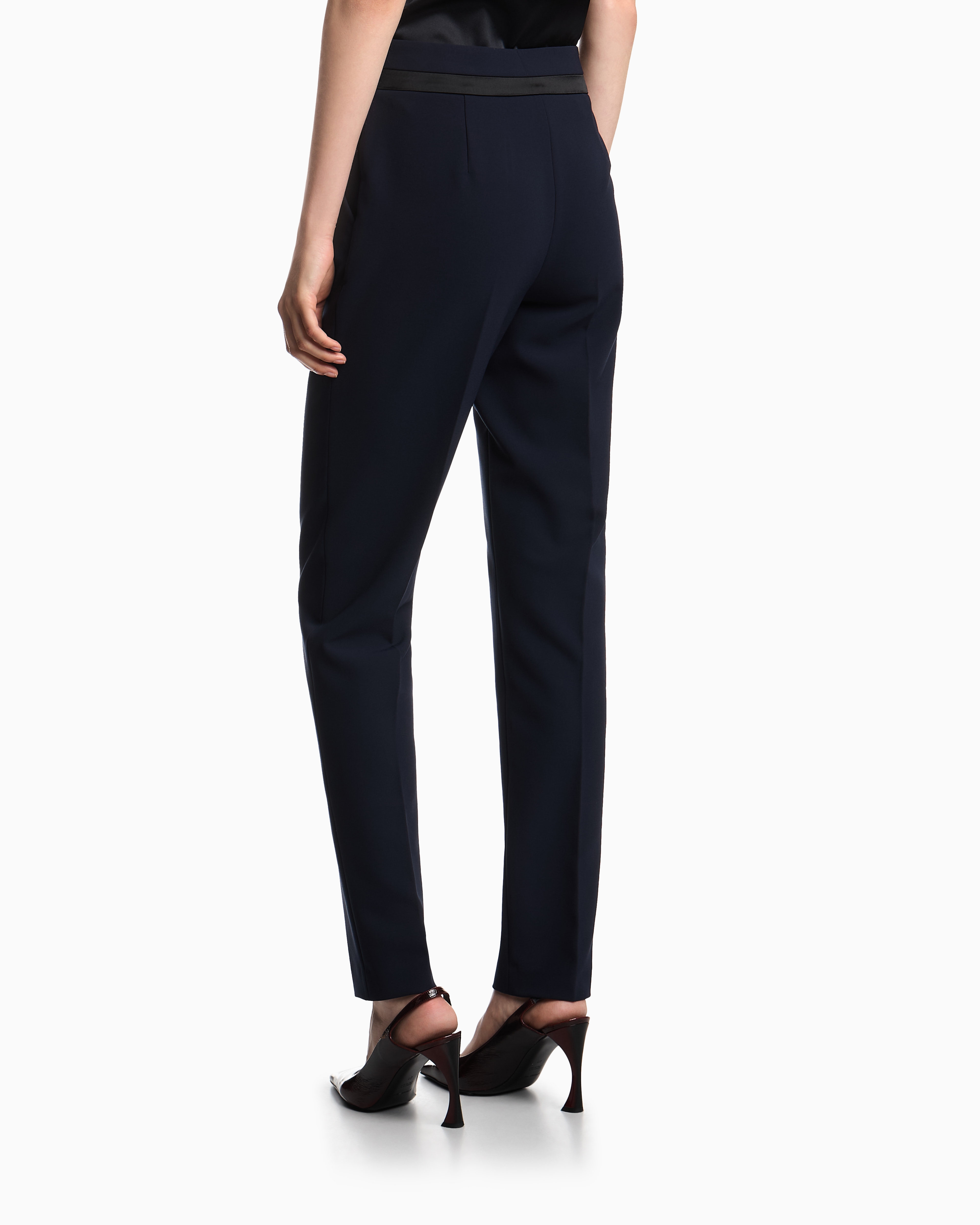 【EMPORIO ARMANI】00s wide straight slacks Classic Trousers | Emporio Armani