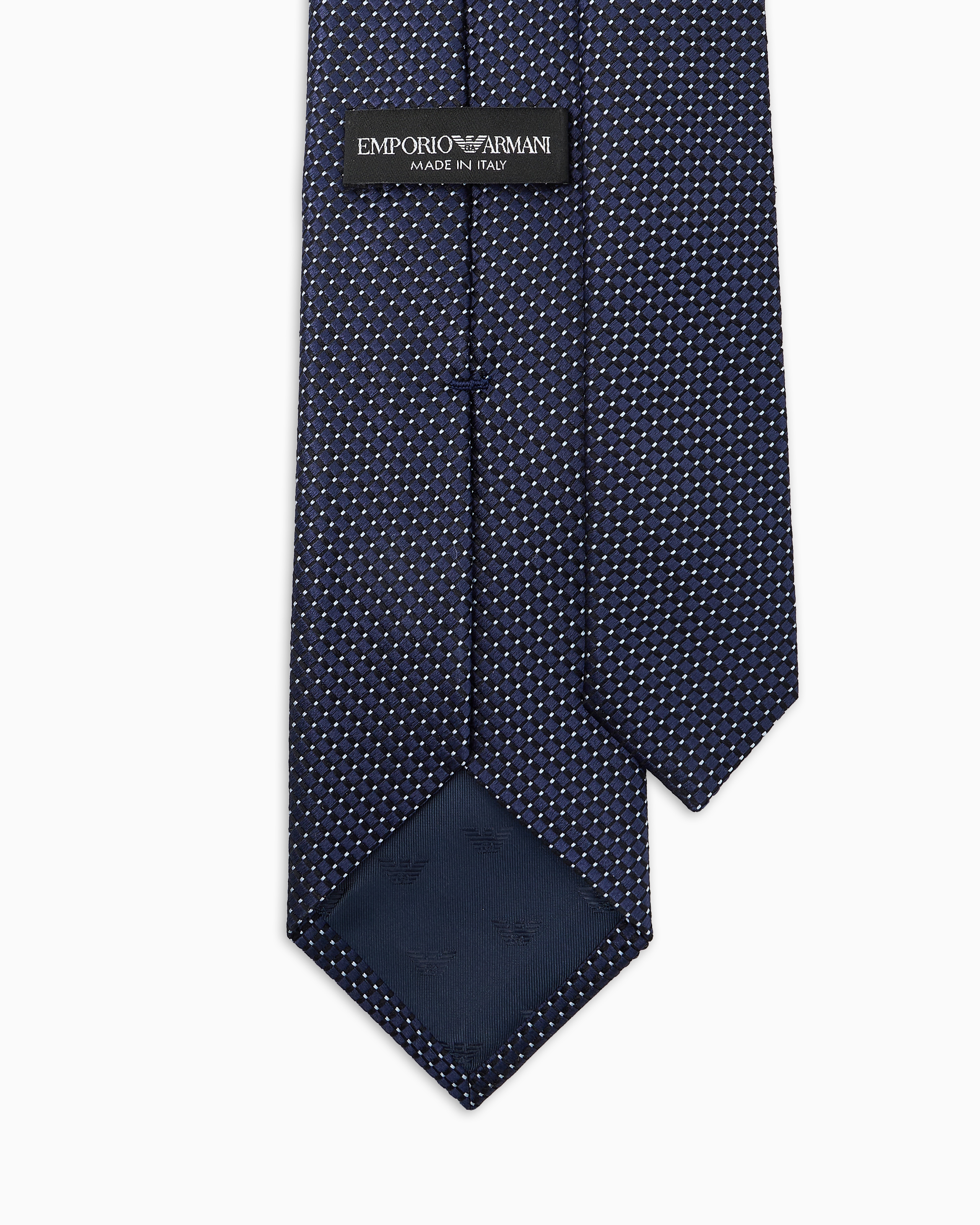 タグ付き未使用✨EMPORIO ARMANI ネクタイ　アルマーニ　ジャガード EM001346_TE13709_F5029_D_SS202
