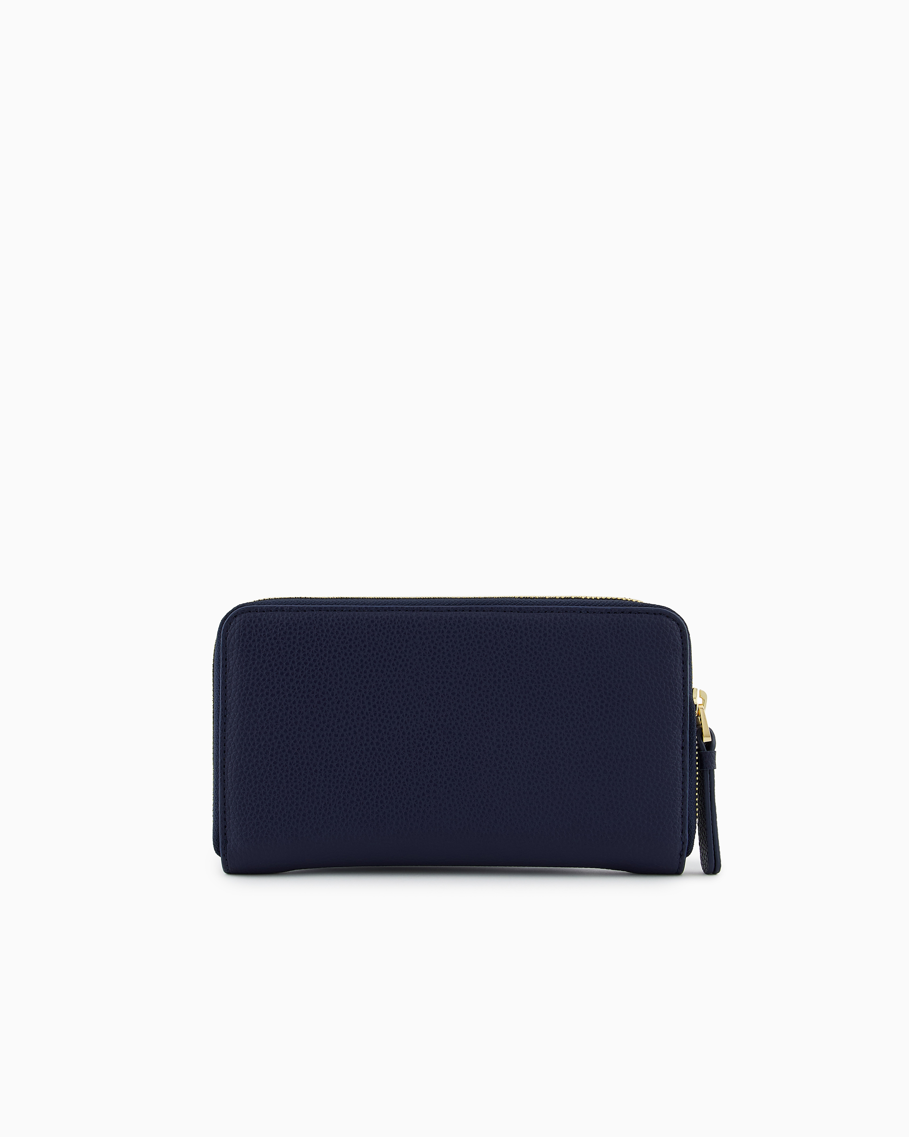 財布・小物その他 EMPORIO ARMANI Woman Wallet Grey EW000367AF11953 U8005 Deer-print MyEA wallet with wrap-around zip | Emporio Armani
