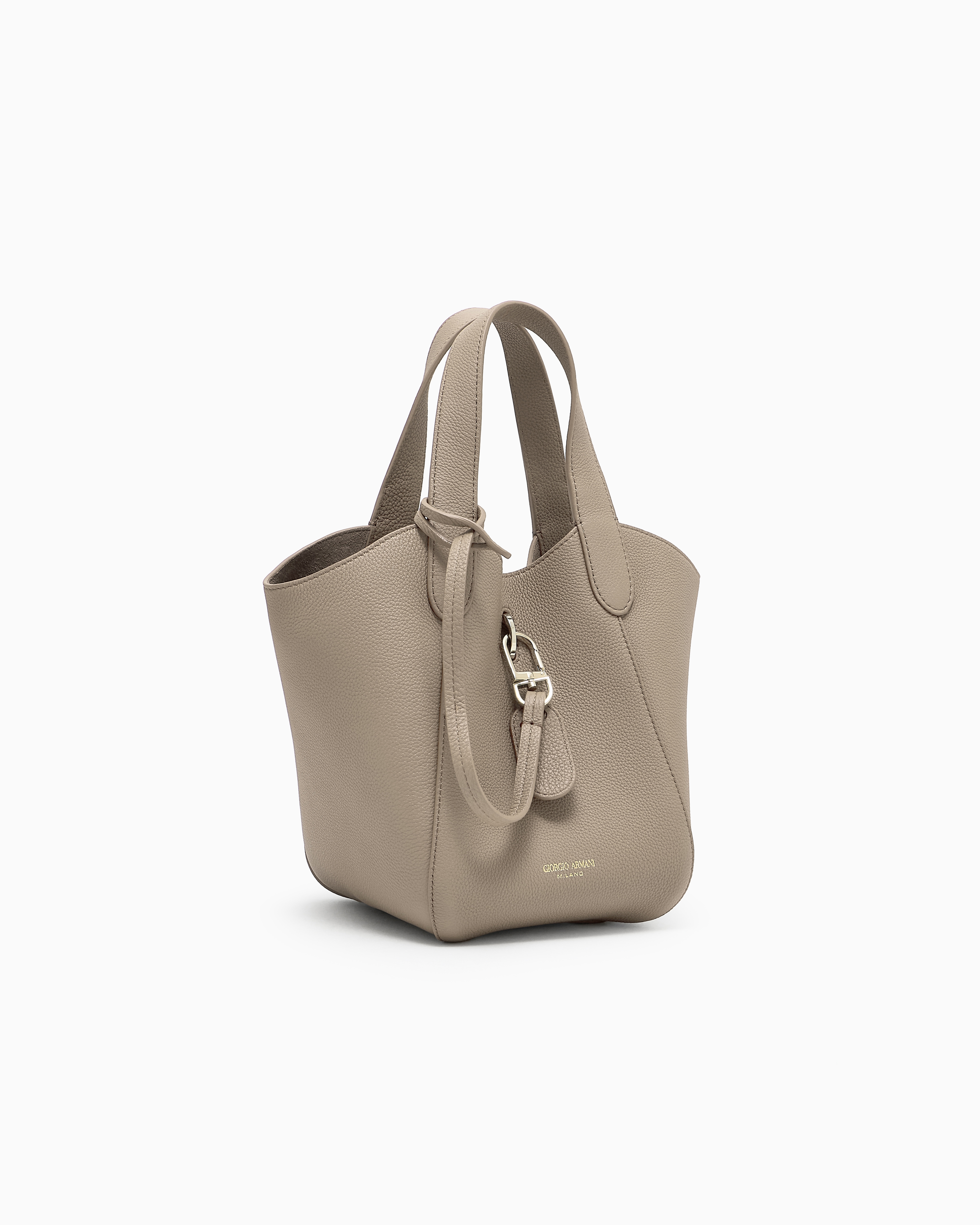 GIORGIO ARMANIベージュ ウォッシュドレザーボストンバッグ イタリア GIORGIO ARMANIベージュ ウォッシュドレザーボストンバッグ イタリア