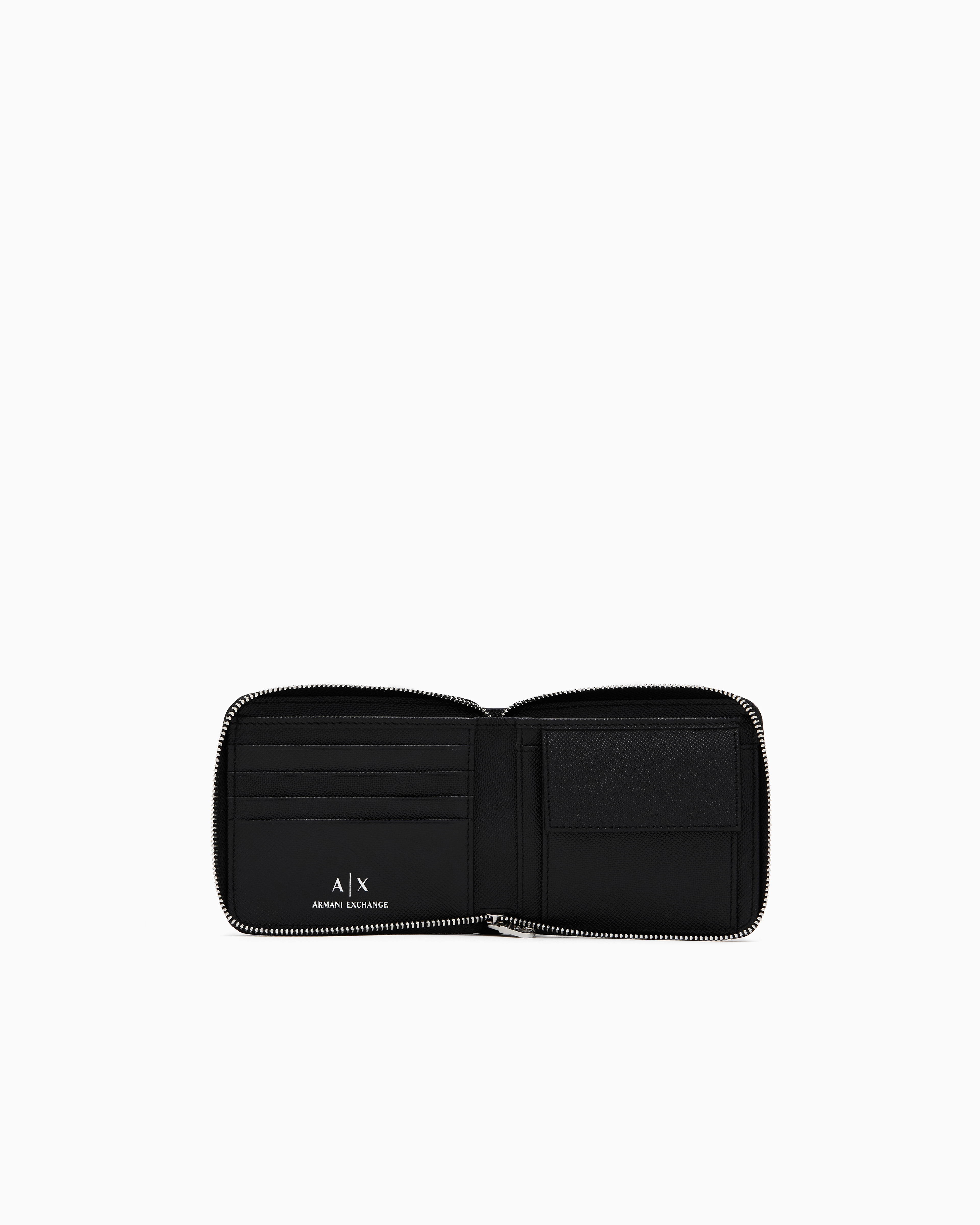 Armani Exchange - Wallets, Man, Black, Size: TU
