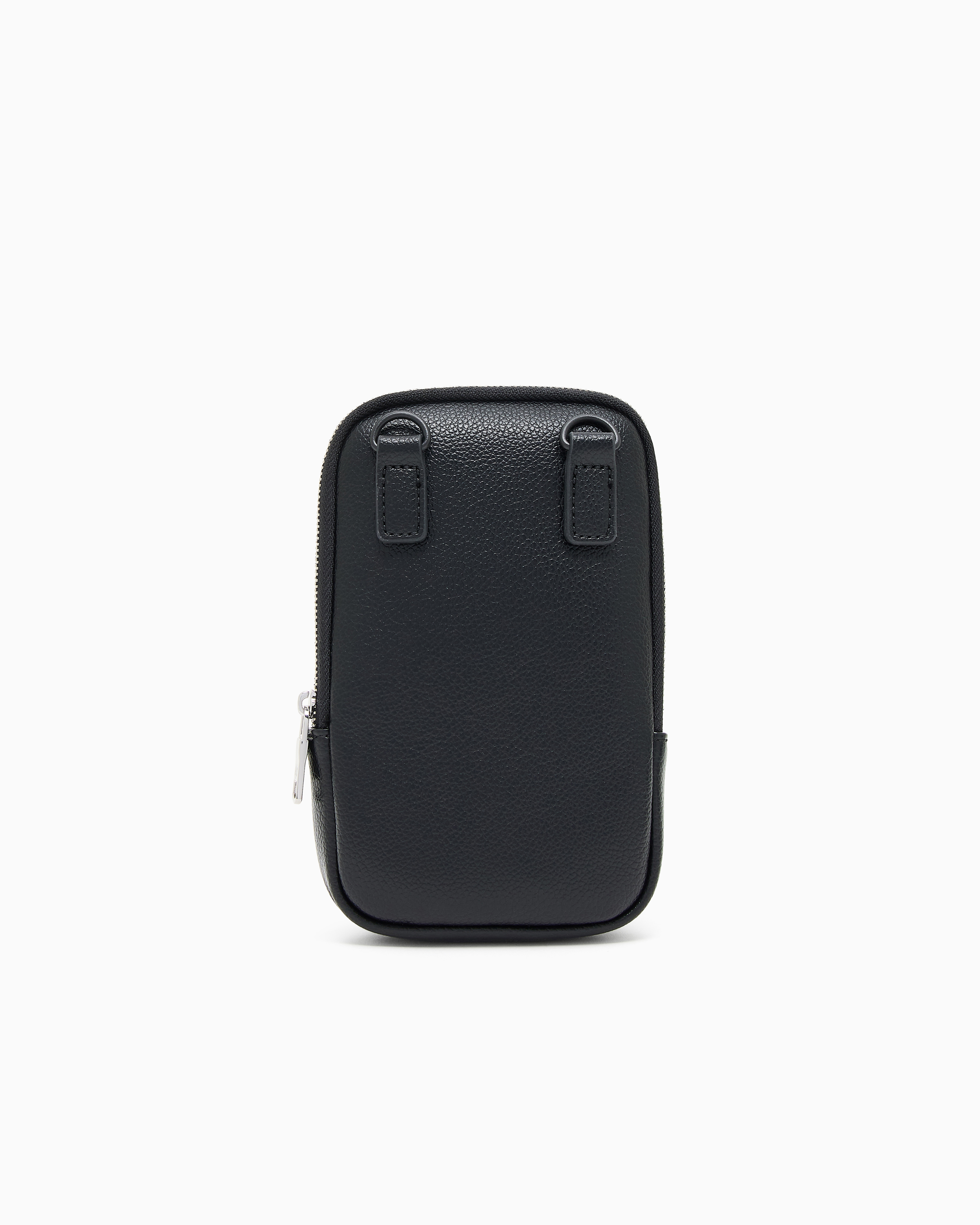 Armani Exchange - Crossbody phone holder, Man, Black, Size: TU