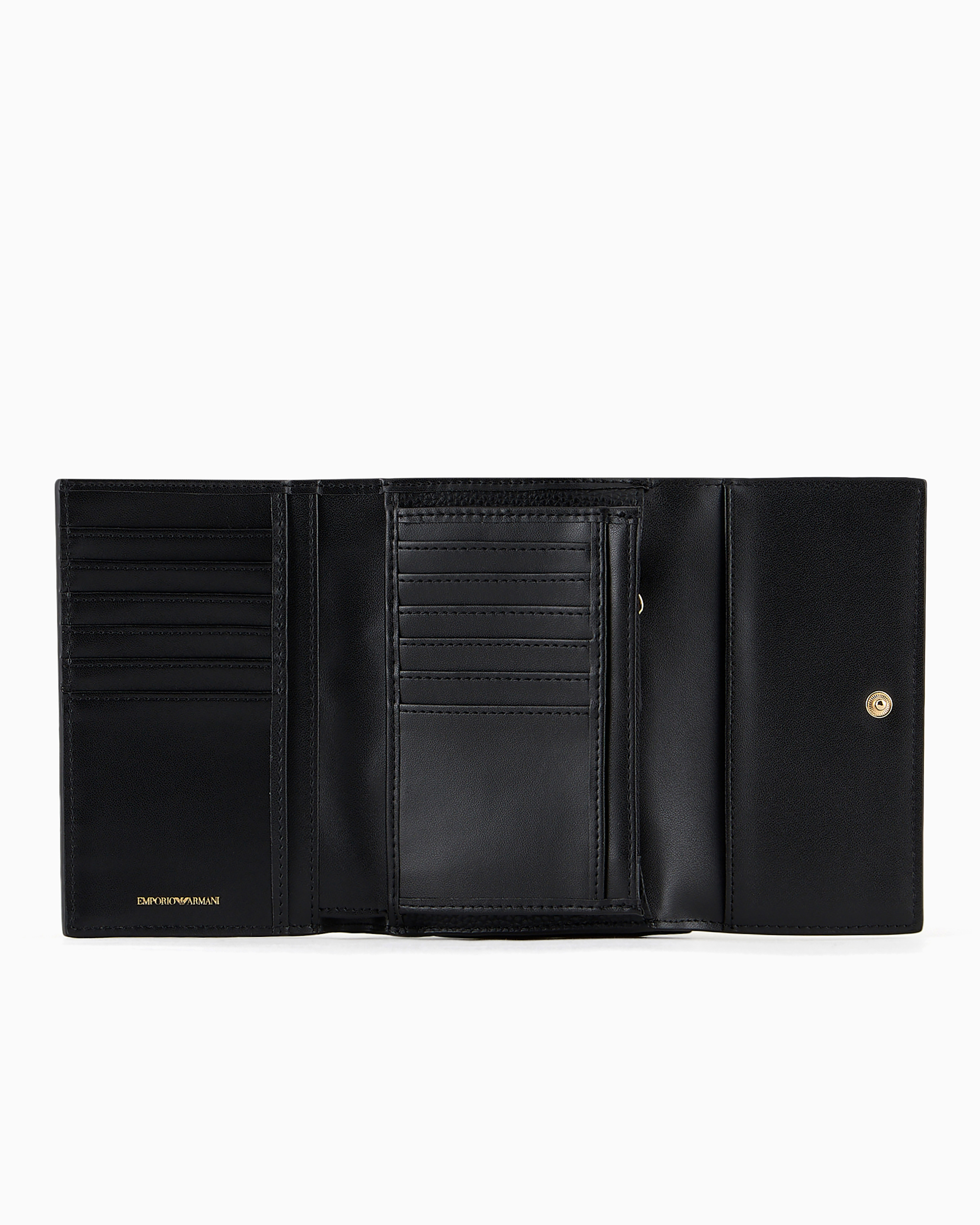 折りたたみ財布 Emporio Armani MYEA BIFOLD WITH DEER PRINT Wallet undefined