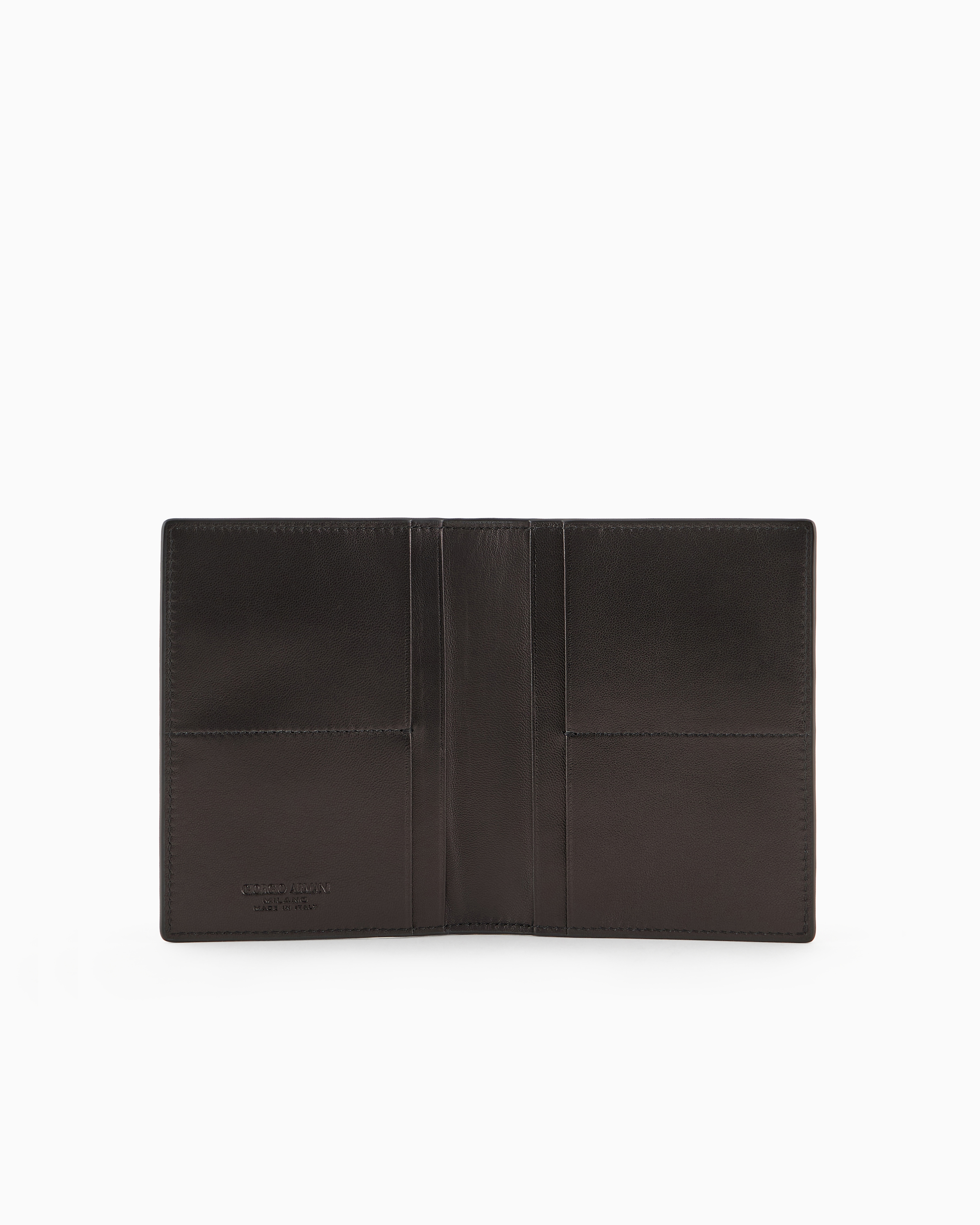 Giorgio Armani★素敵！Logo Leather Zip-Aroud Coin/Card Case Giorgio Armani Leather Cardholder | Wallets | Harry Rosen