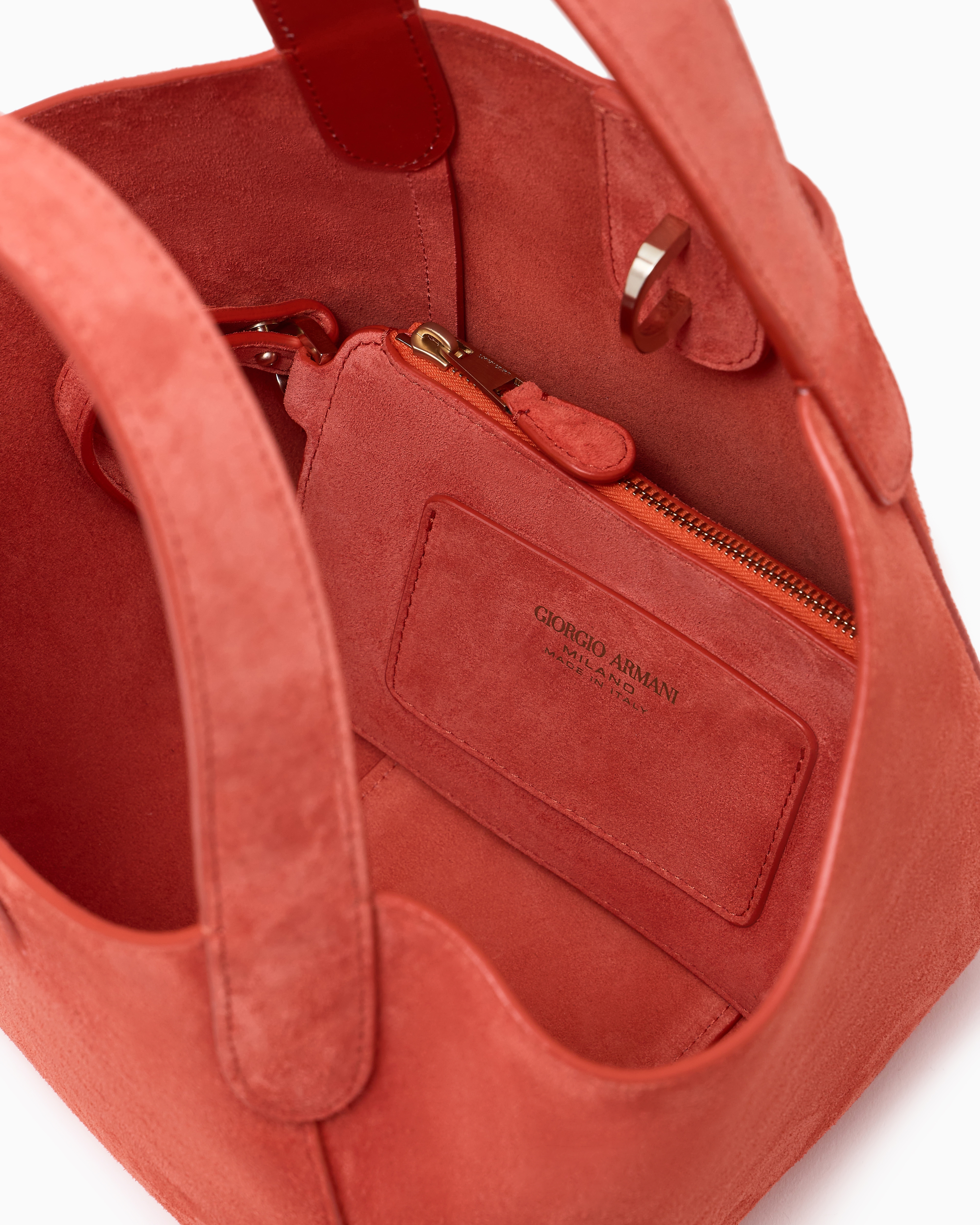Small suede handbag | Giorgio Armani