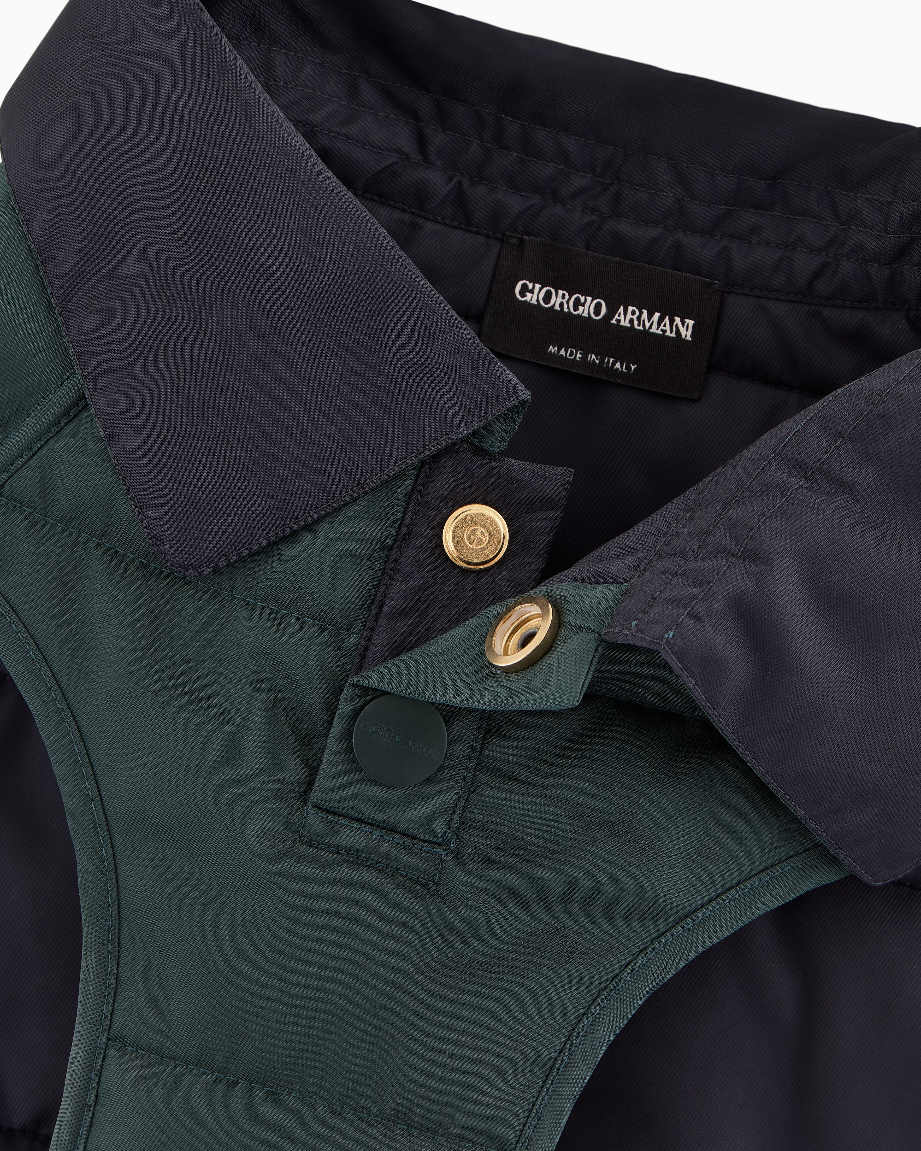 Giorgio Armani Poldo X  Raincoat In Green