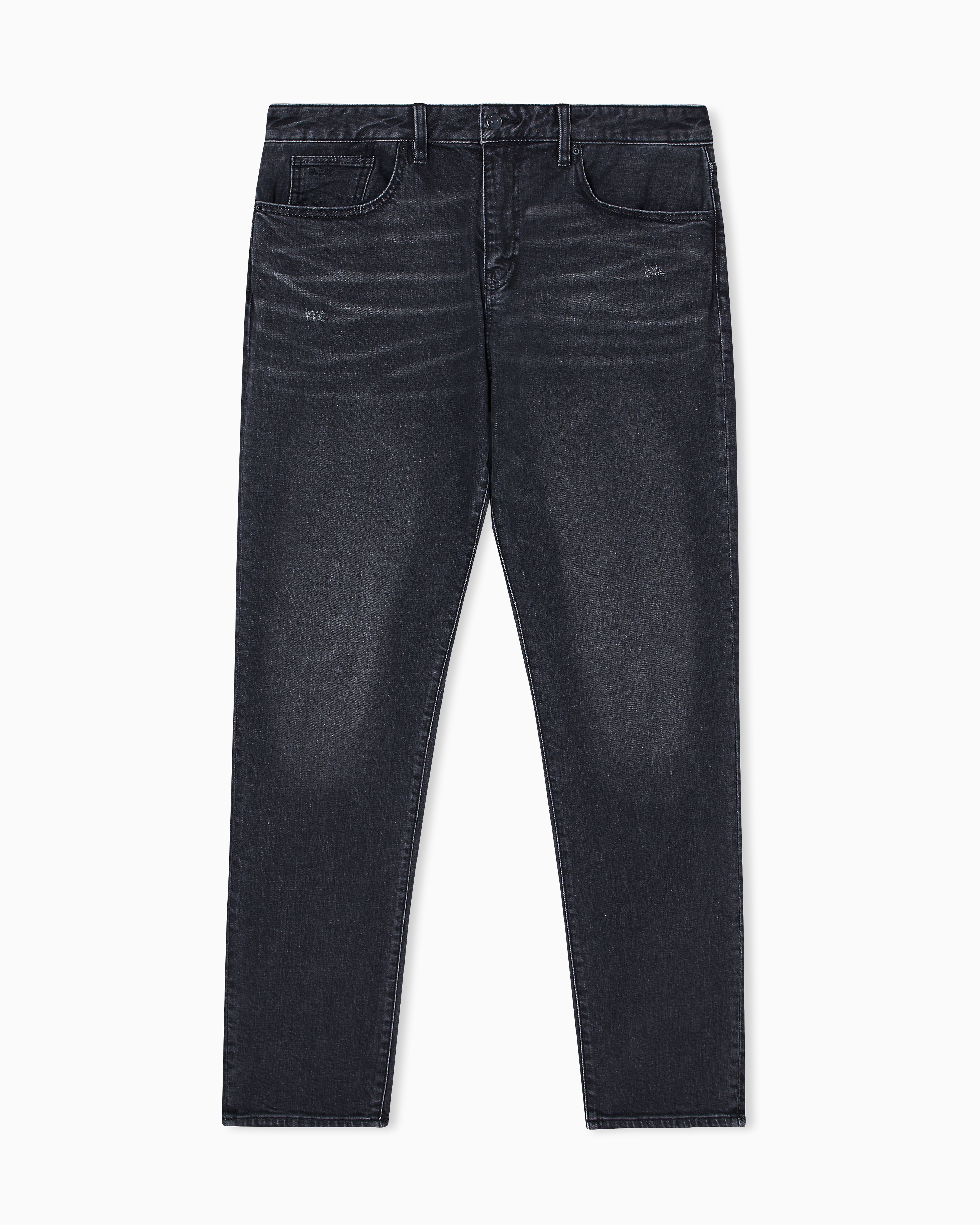 Armani Exchange - Slim-fit denim jeans, Man, Grey, Size: 33_R