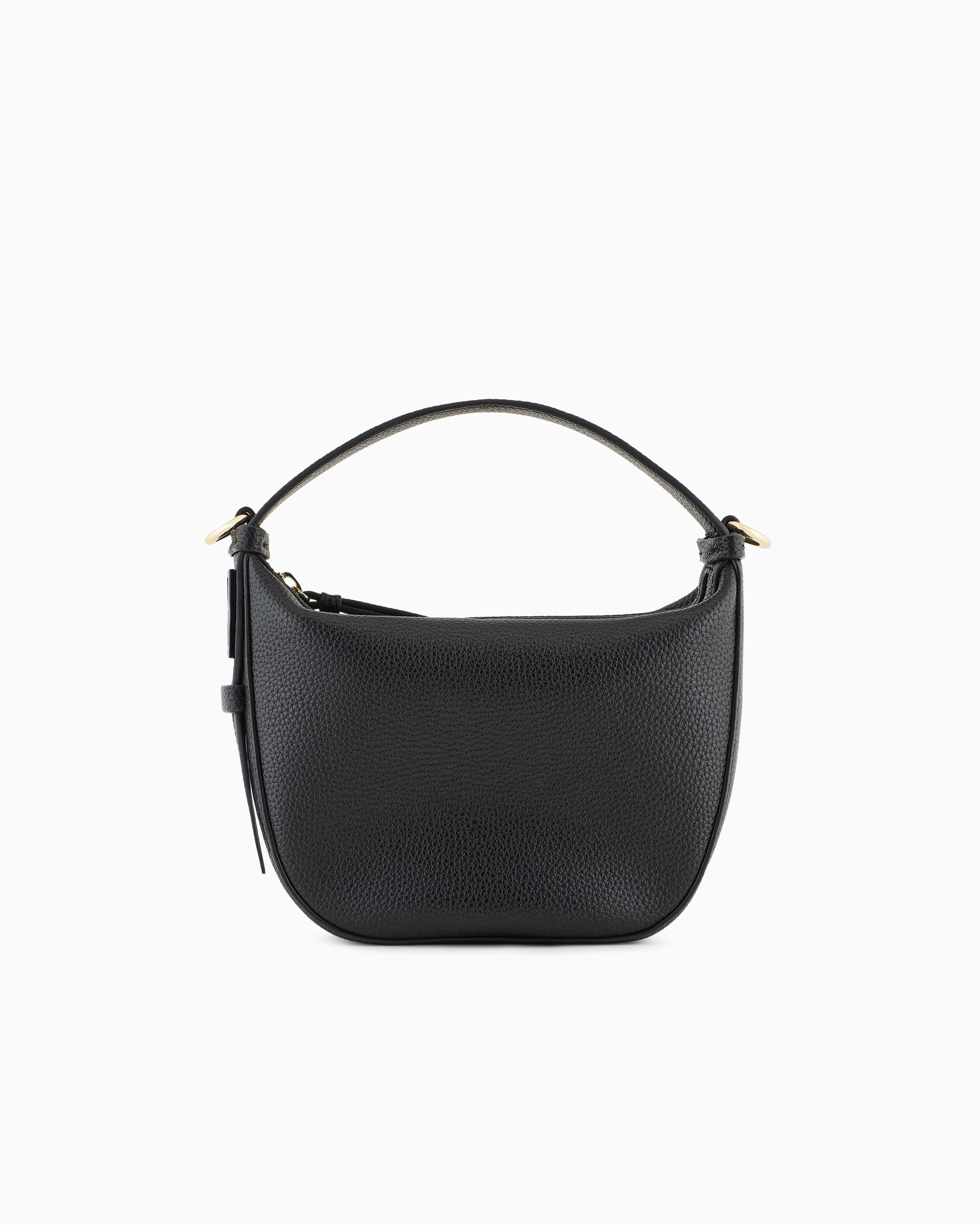 Armani Exchange - ASV Logo Handbag, Woman, Black, Size: TU