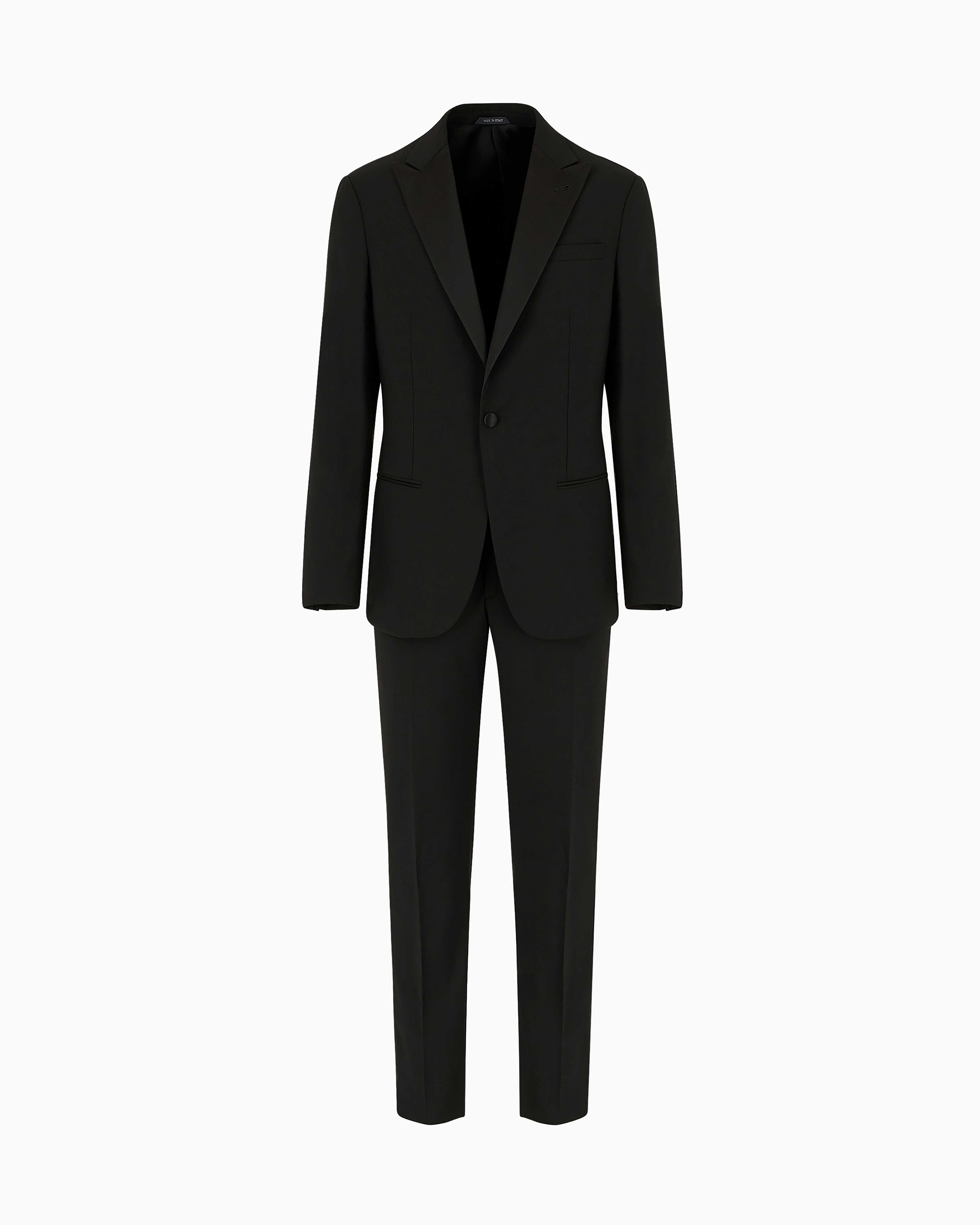 Pure wool, half-canvassed, slim-fit tuxedo from the Icon