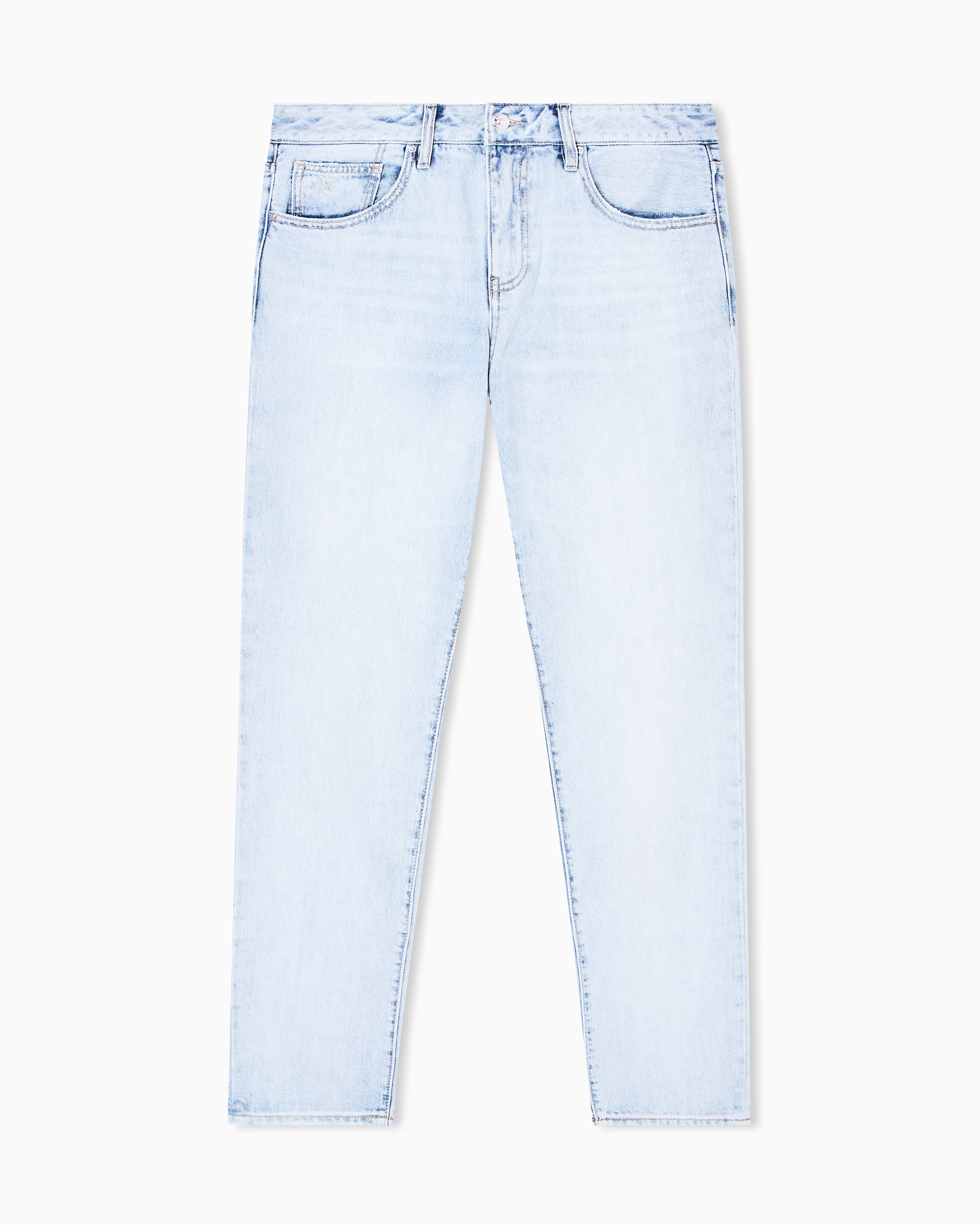 Armani Exchange - Slim Jeans, Man, Blue, Size: