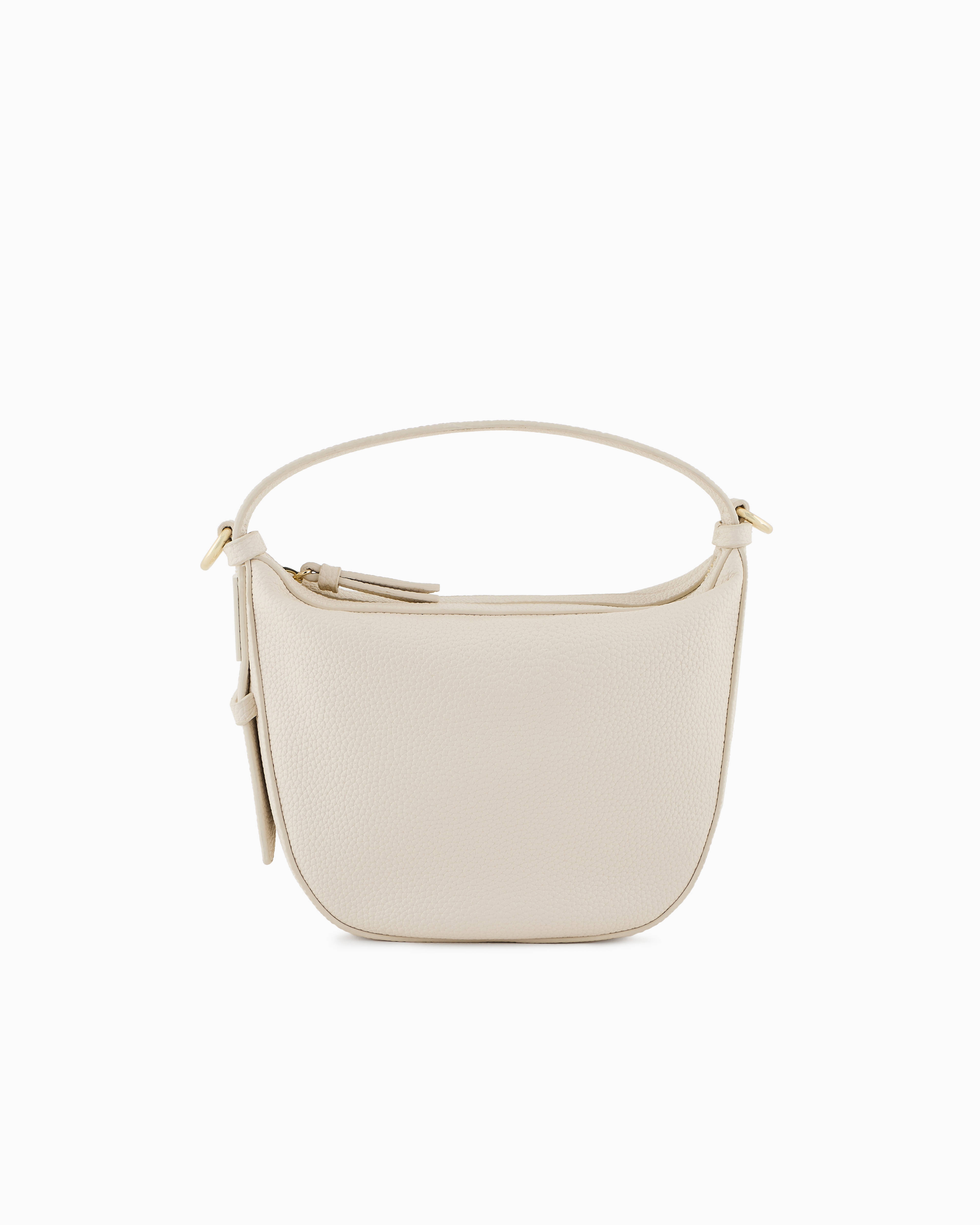 Armani Exchange - ASV Logo Handbag, Woman, White, Size: TU