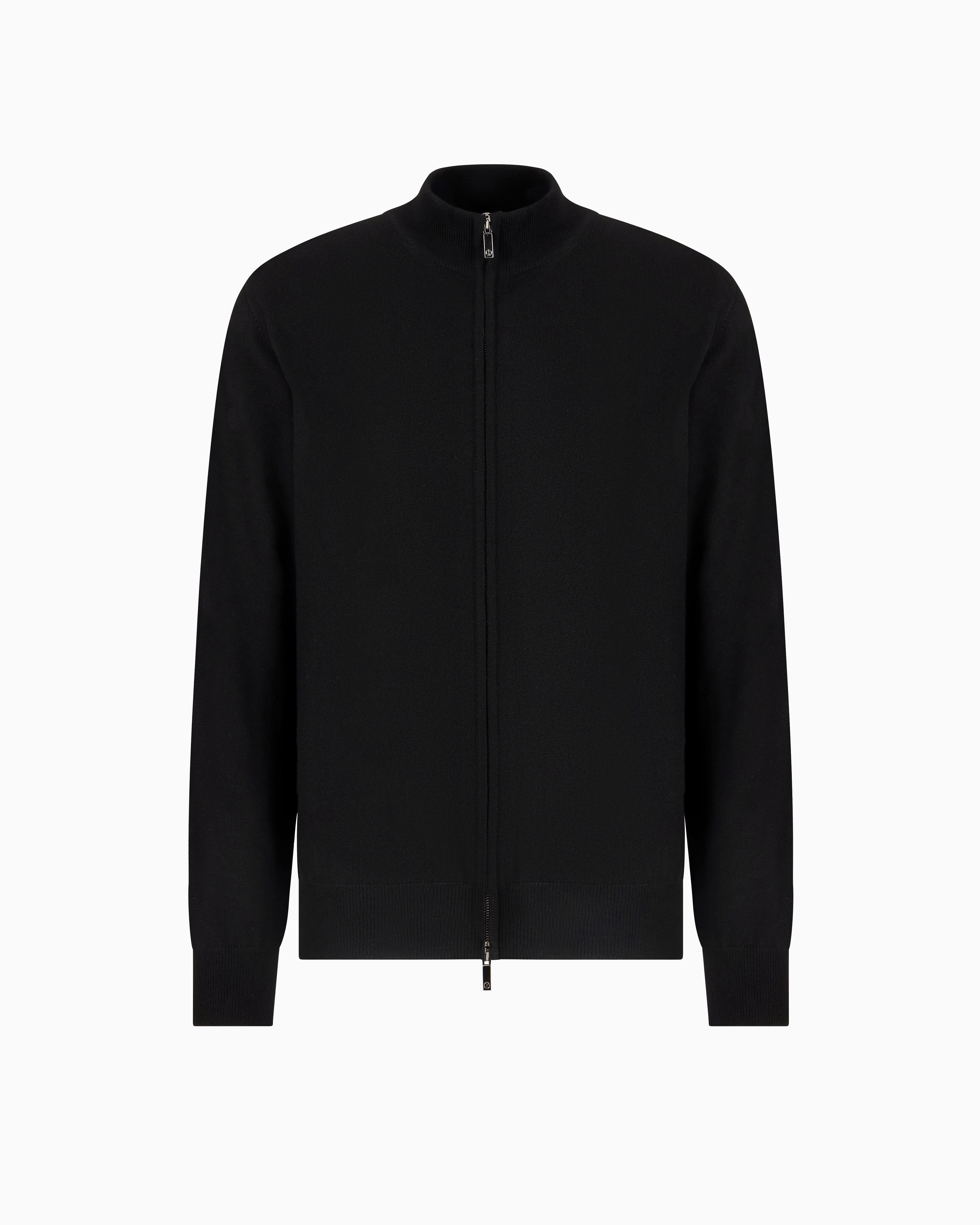 ジップアップカーディガン カシミア | Giorgio Armani