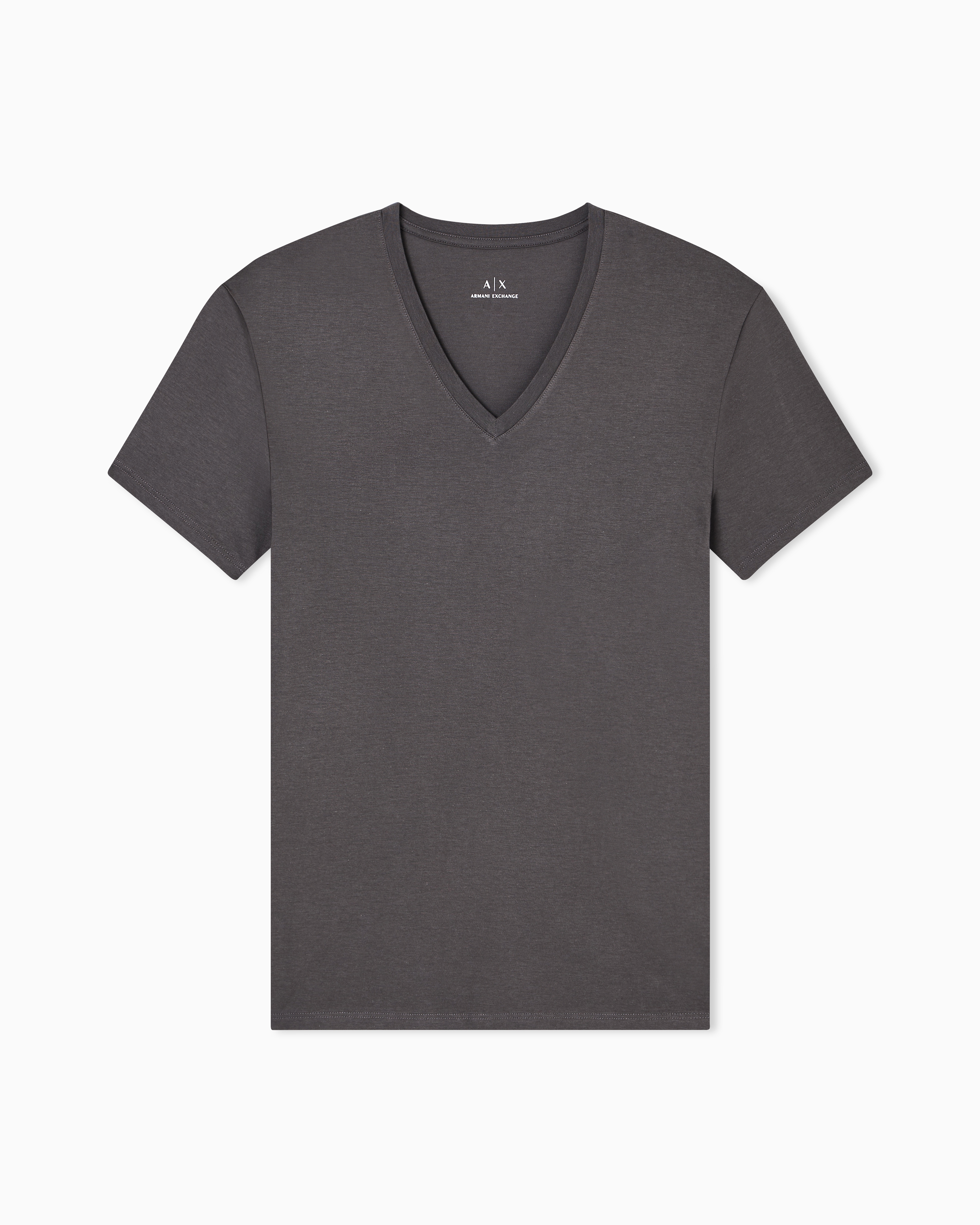 Armani Exchange - Slim fit T-shirt Pima cotton jersey, Man, Green, Size: