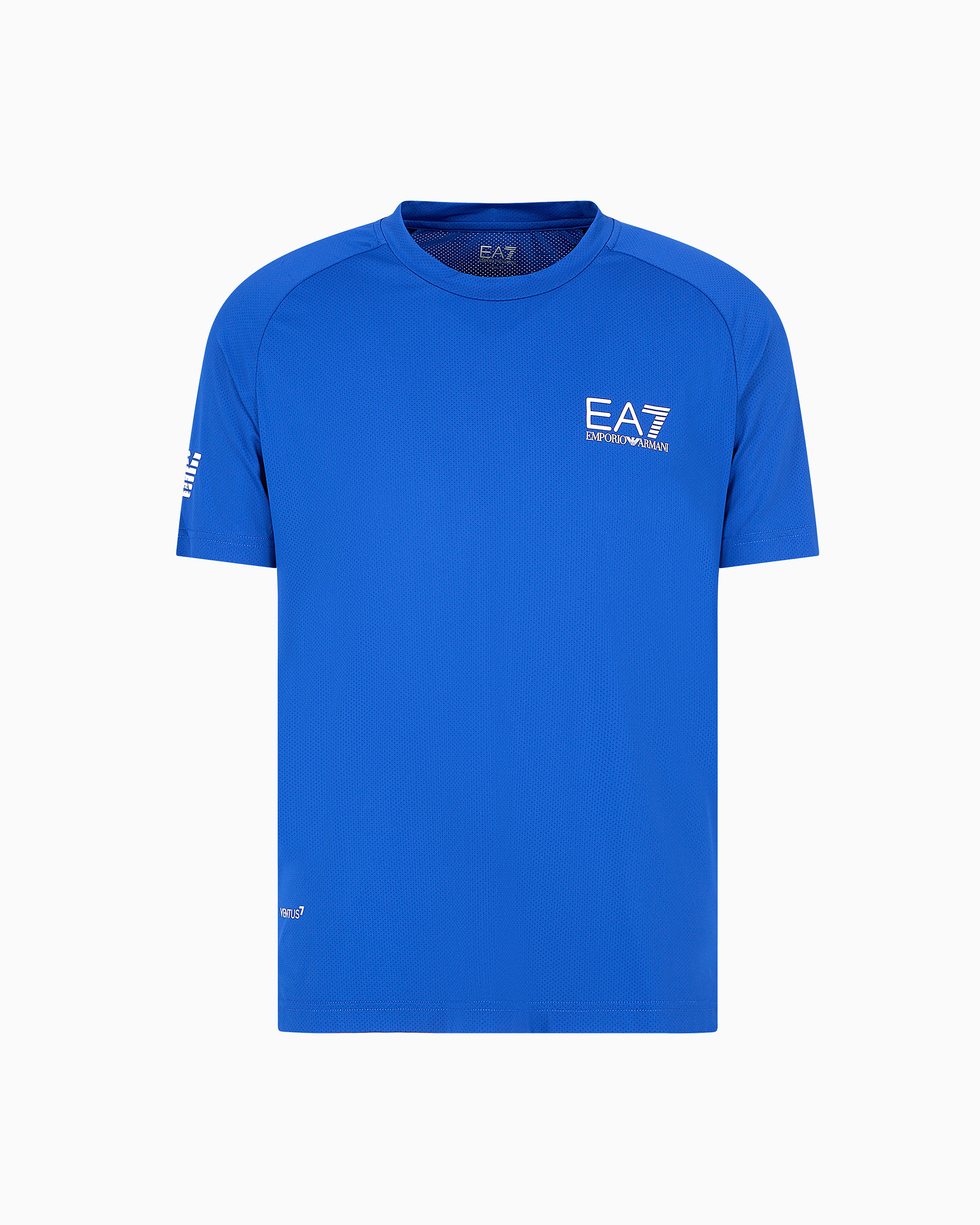 アルマーニ　テニスウエア　EA7 VENTUS 黒 スポーツTシャツ Tennis Pro クルーネックTシャツ VENTUS7テクニカルファブリック