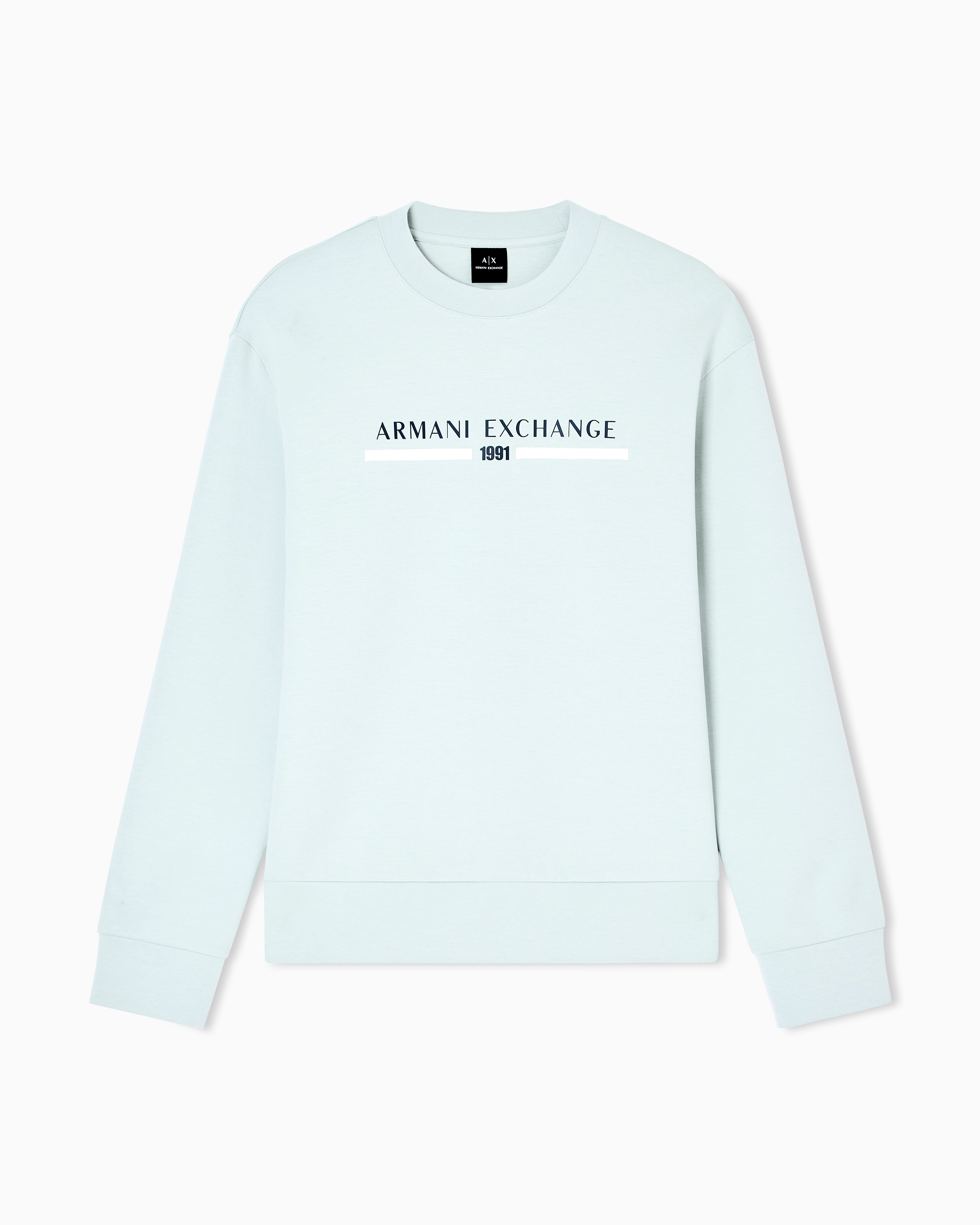 Armani Exchange - Sweatshirts without Hood, Man, Green, Size:
