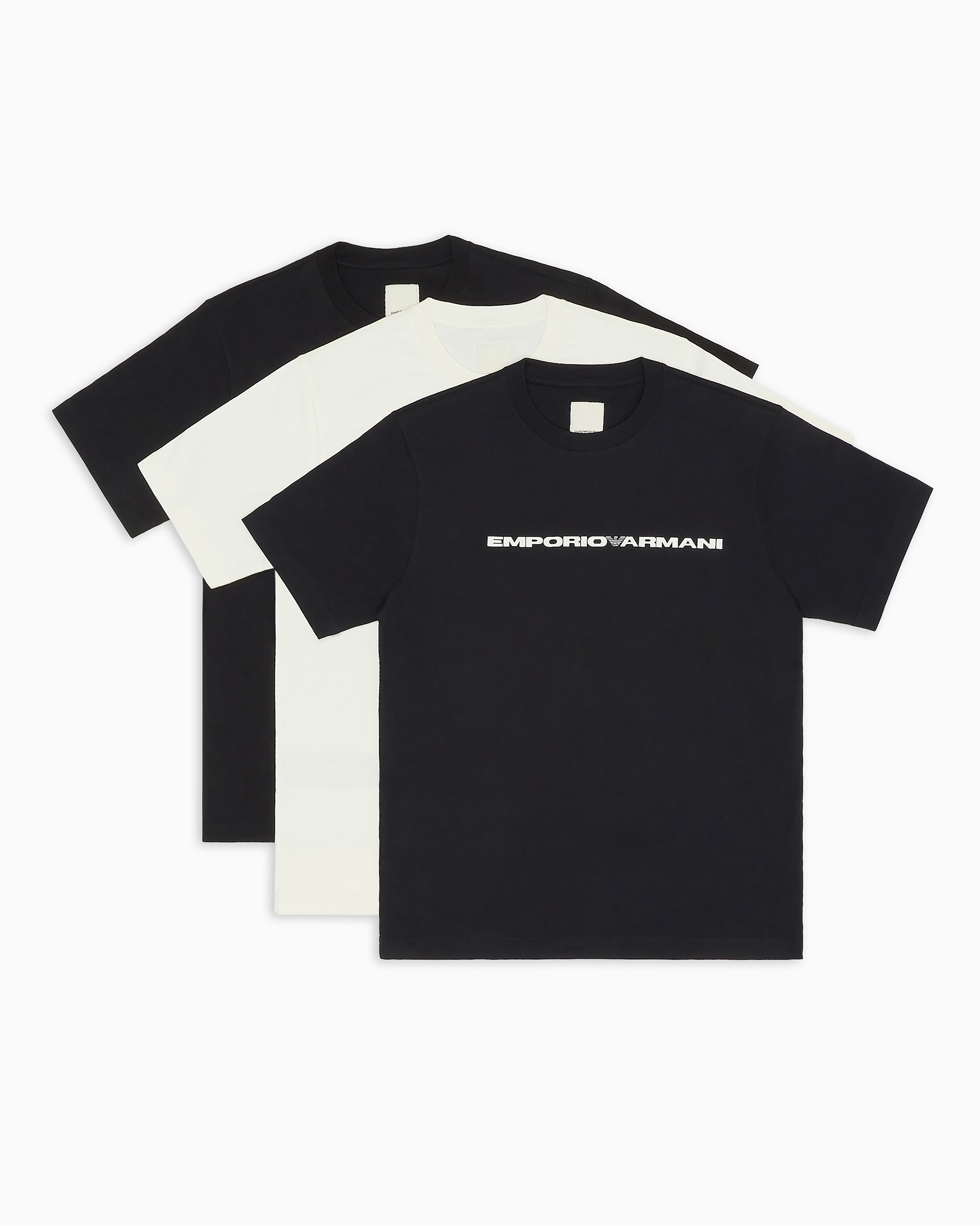 【EMPORIO ARMANI】Tシャツ3枚セット　85ｃｍ　定価38500円 Tシャツ3枚セット ジャージー ロゴ | Emporio Armani