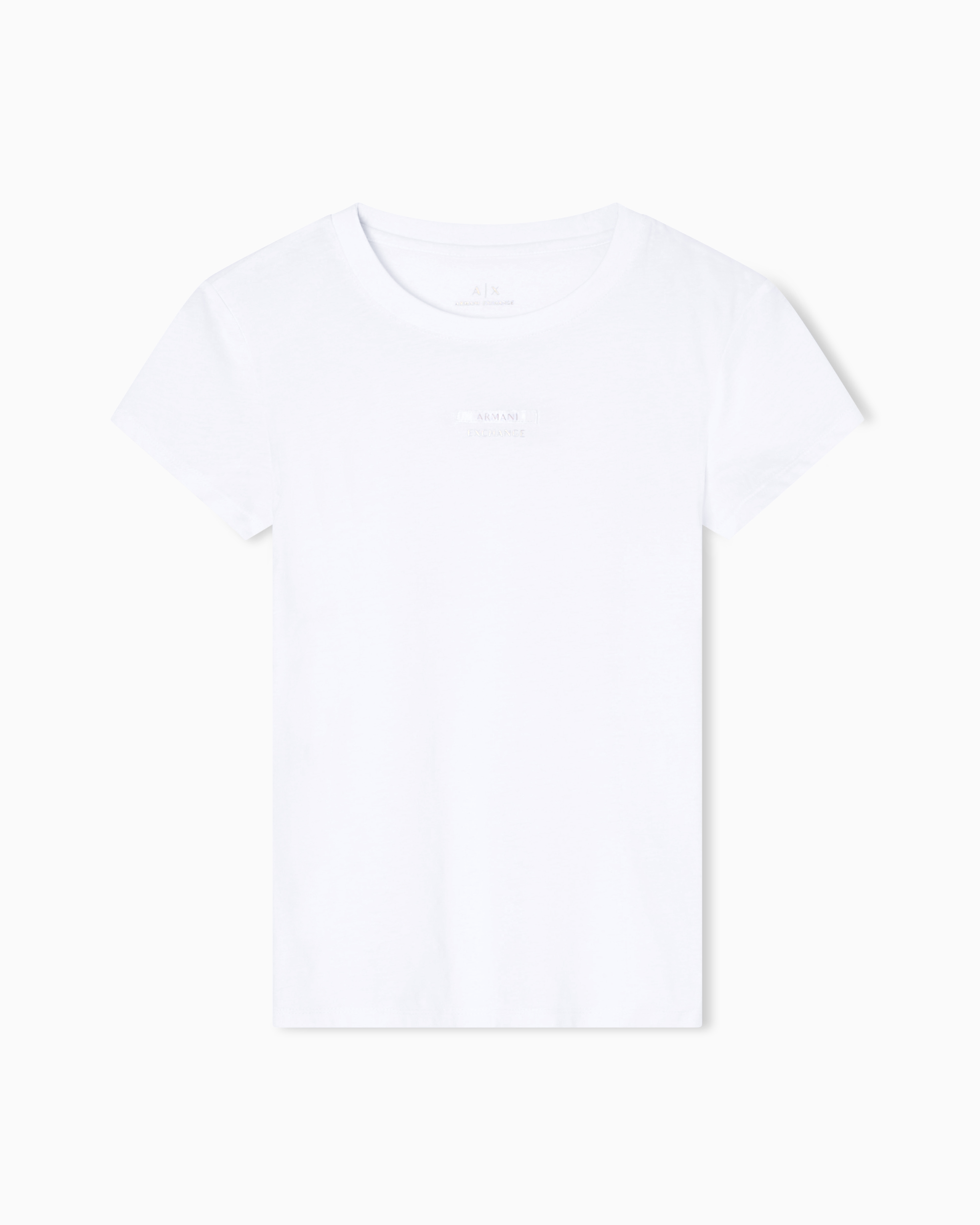 Armani Exchange Slim Fit T-shirts In Gray