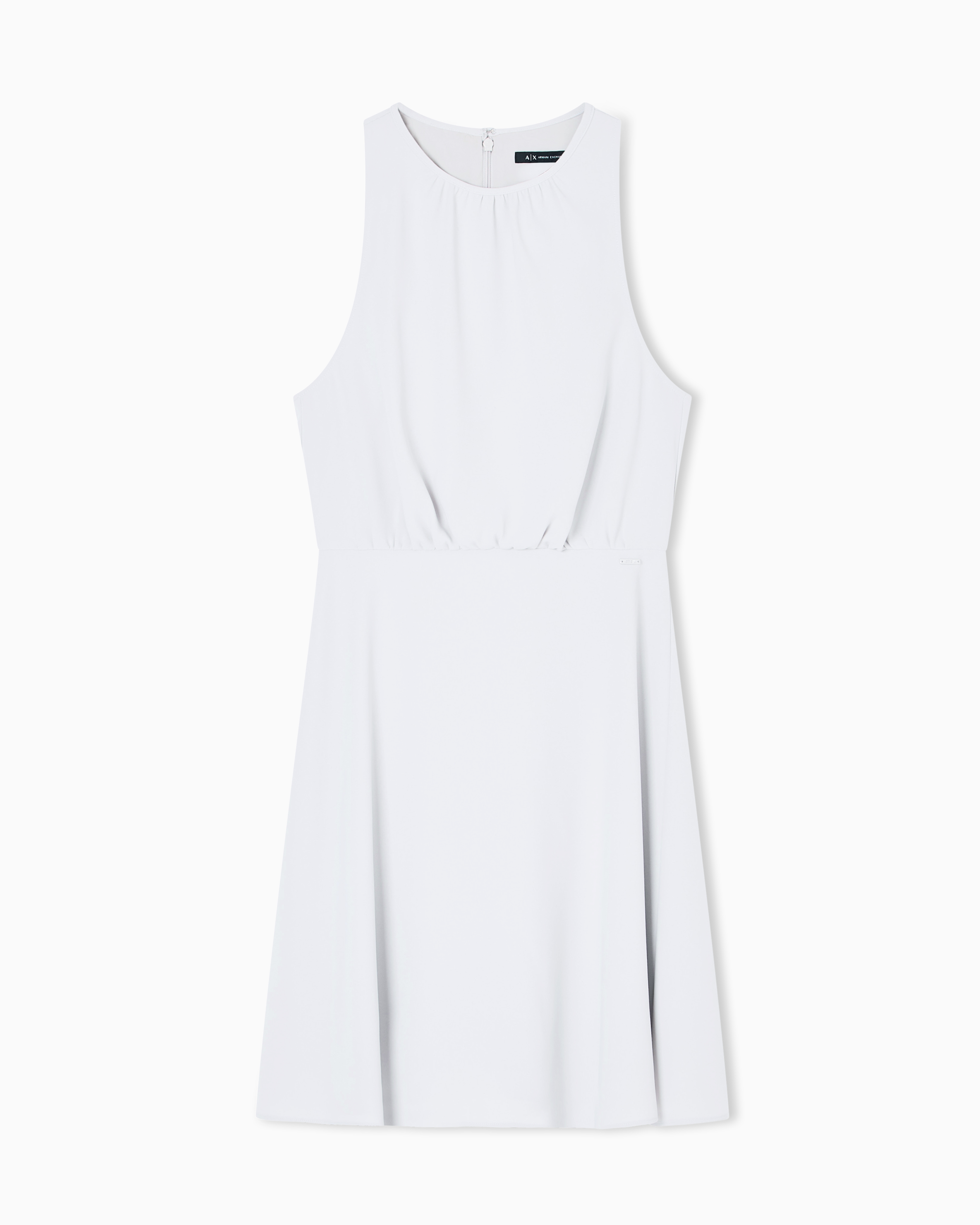 Armani Exchange - Short Dresses, Woman, Beige, Size: 4