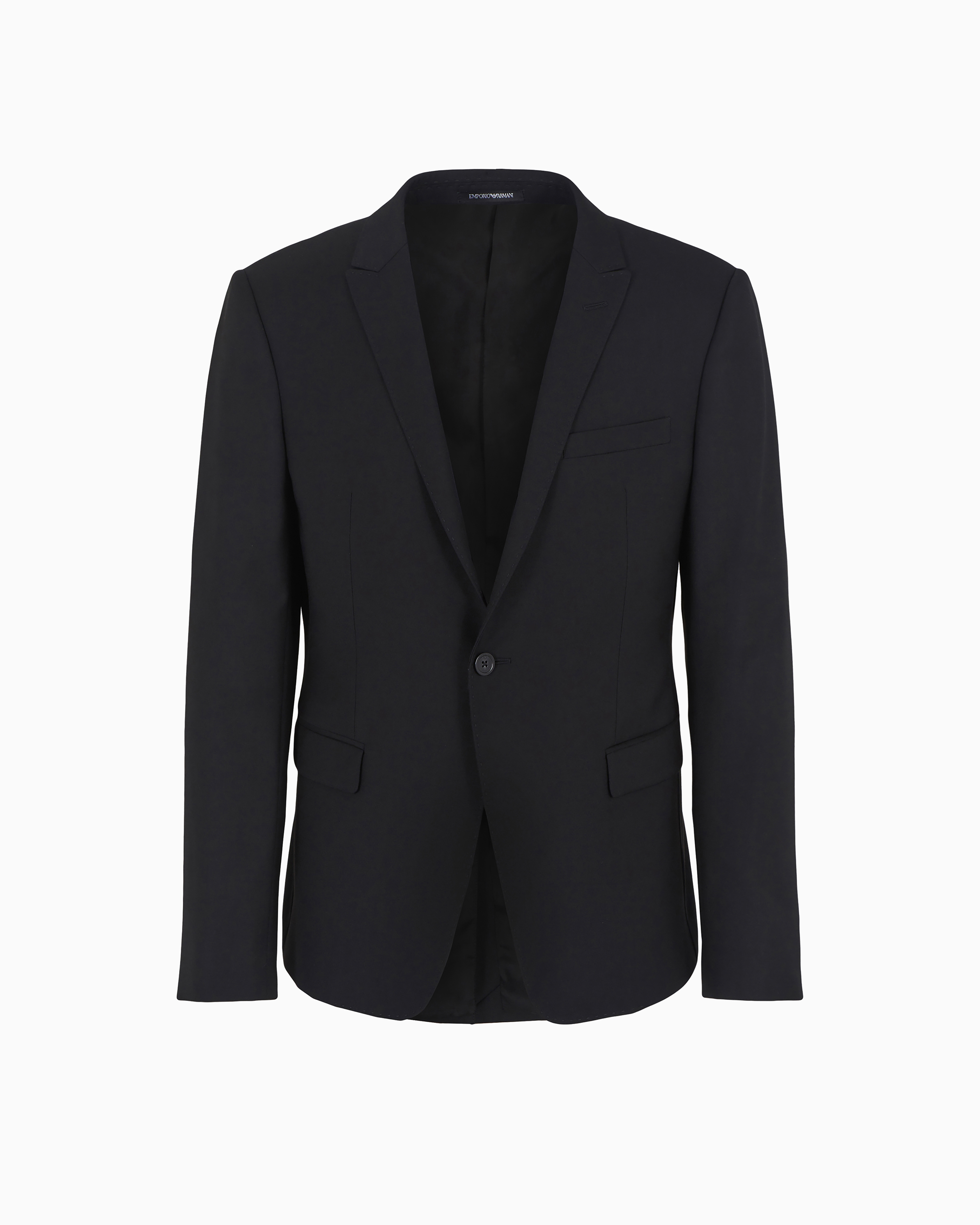 Slim fit virgin wool jacket man | Emporio Armani JP