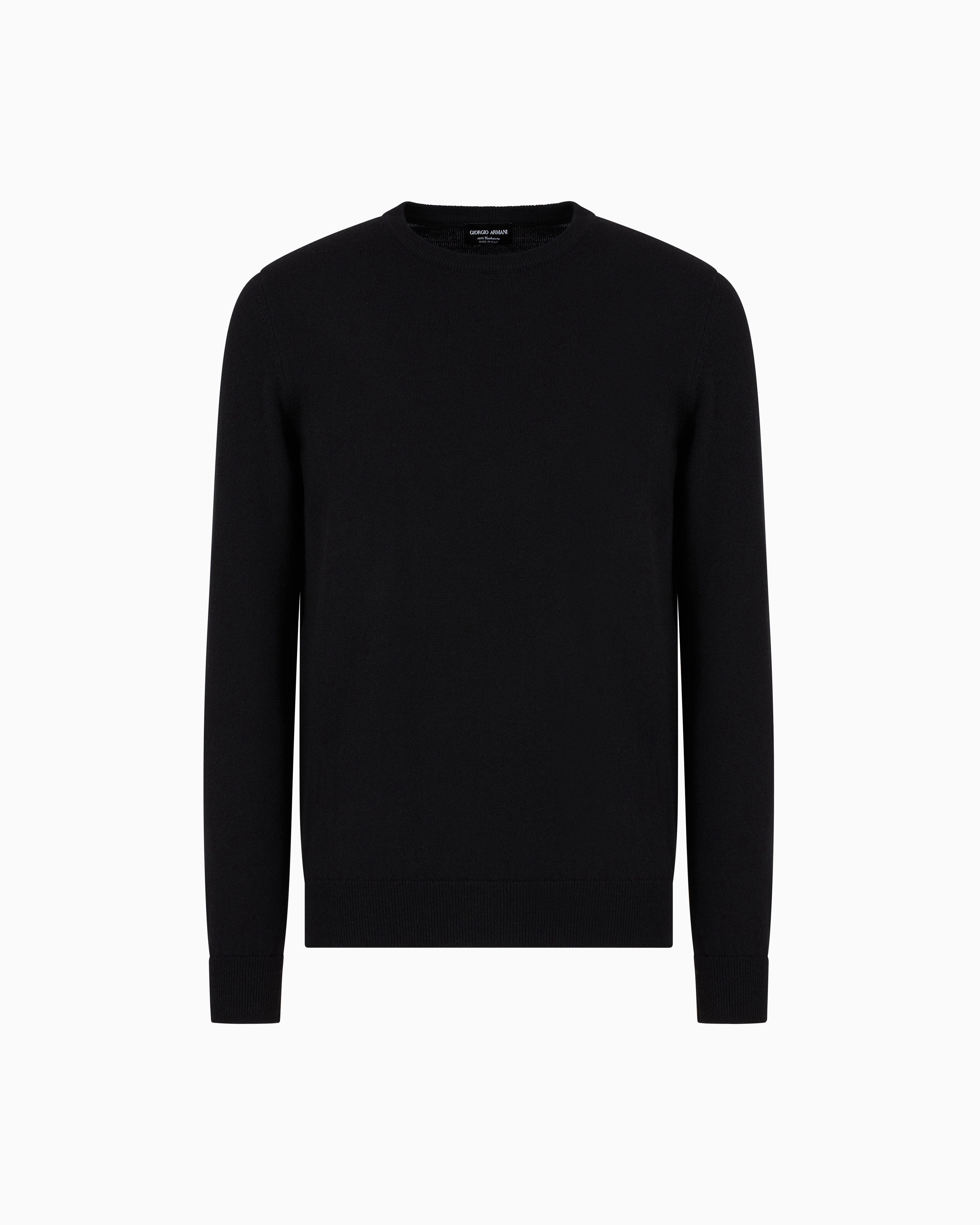 クルーネックセーター カシミア | Giorgio Armani