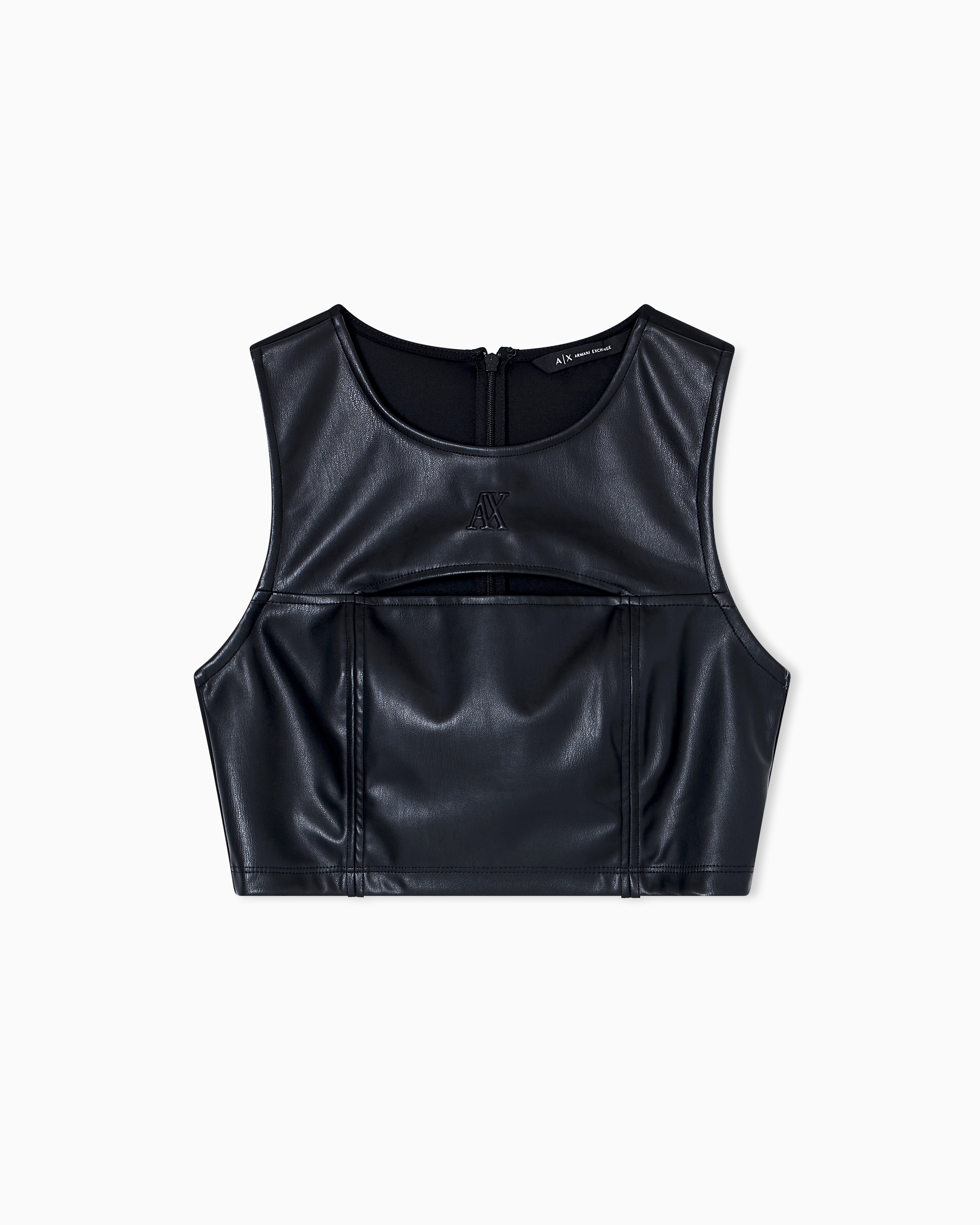 Armani Exchange - Tops, Woman, Black, Size:
